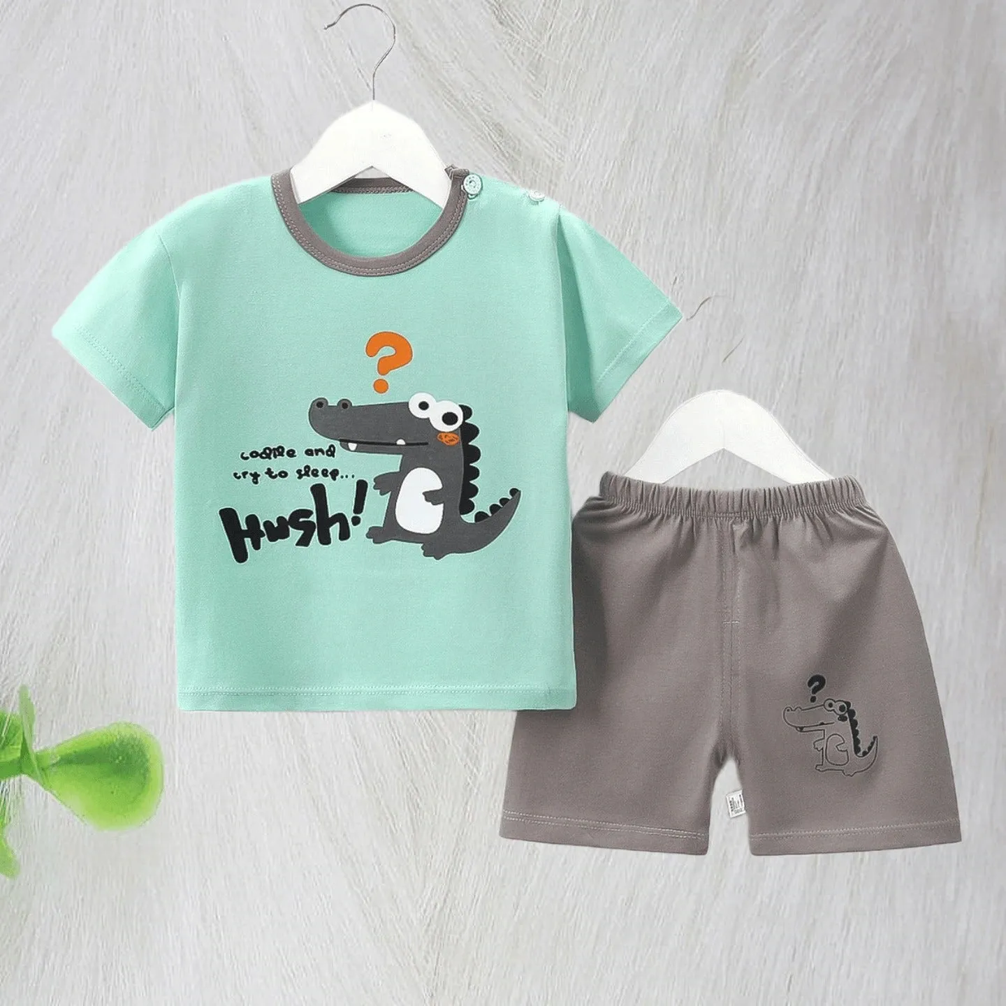 2 Pcs Boys Pants Suit 6-12M 509626