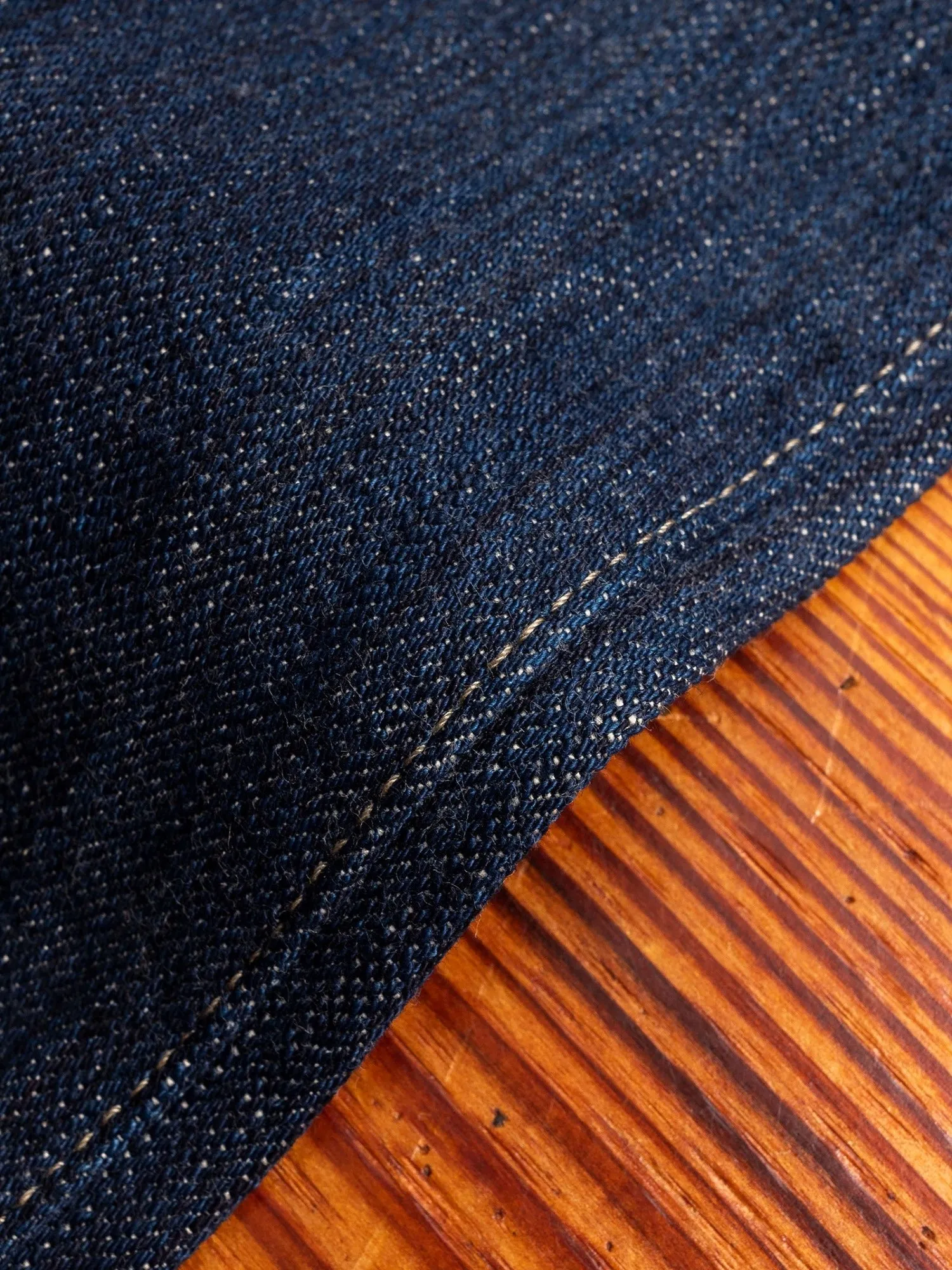 246 "Kiwami" 16oz Natural Indigo Selvedge Denim - Clean Straight Fit