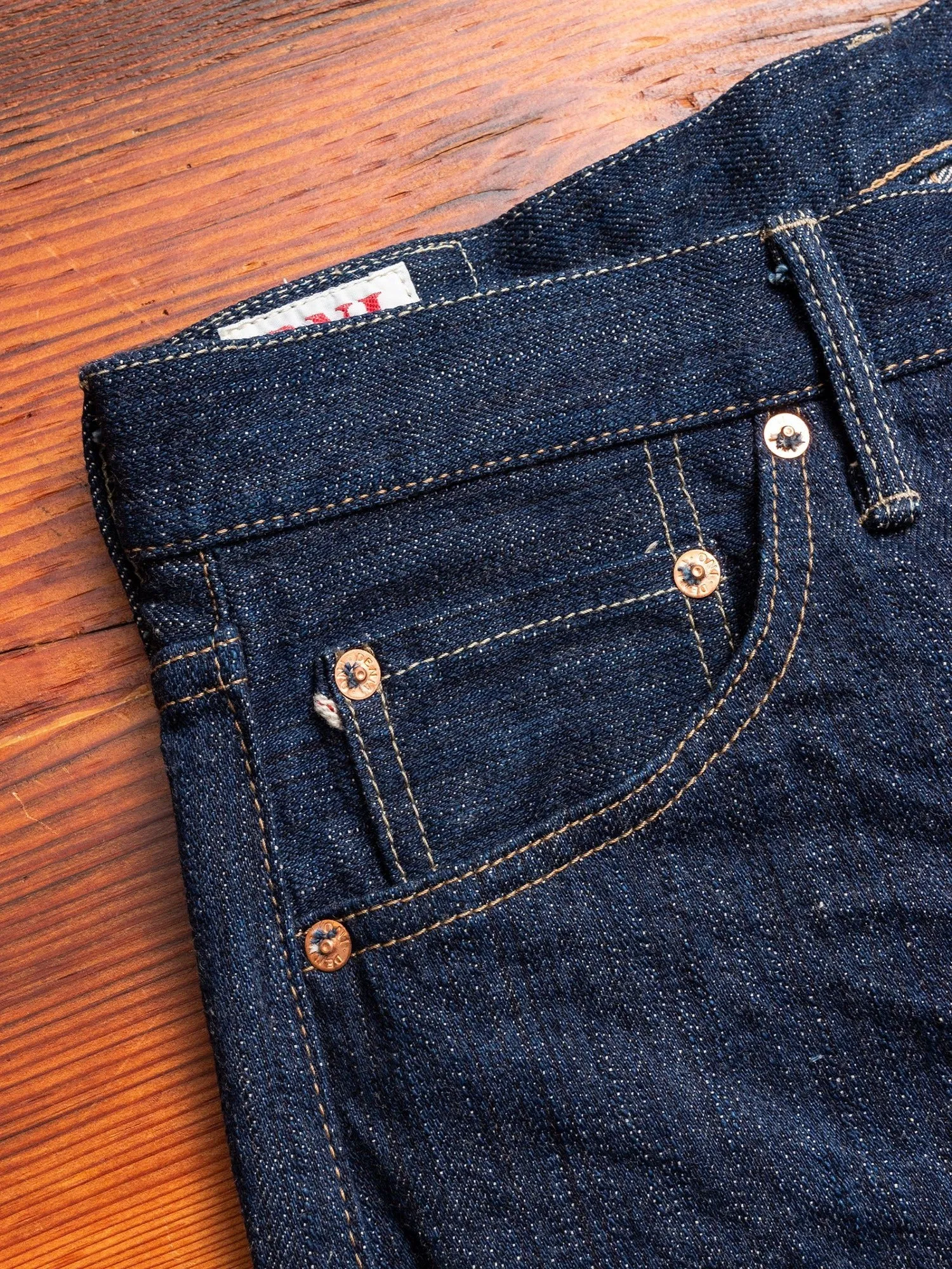 246 "Kiwami" 16oz Natural Indigo Selvedge Denim - Clean Straight Fit