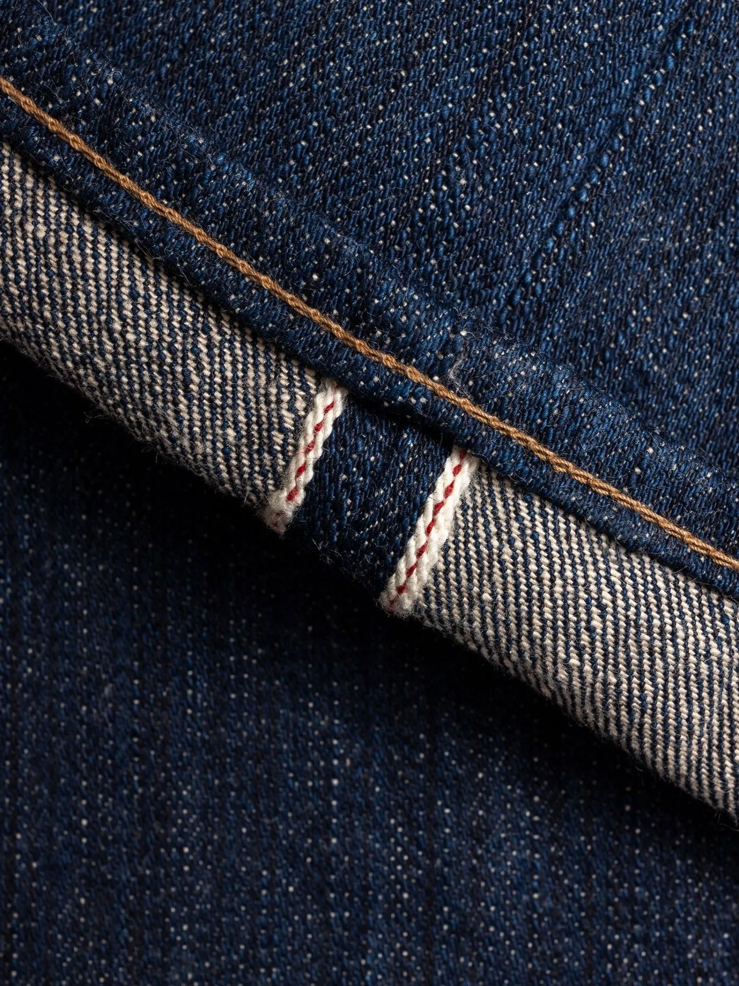 246 "Kiwami" 16oz Natural Indigo Selvedge Denim - Clean Straight Fit