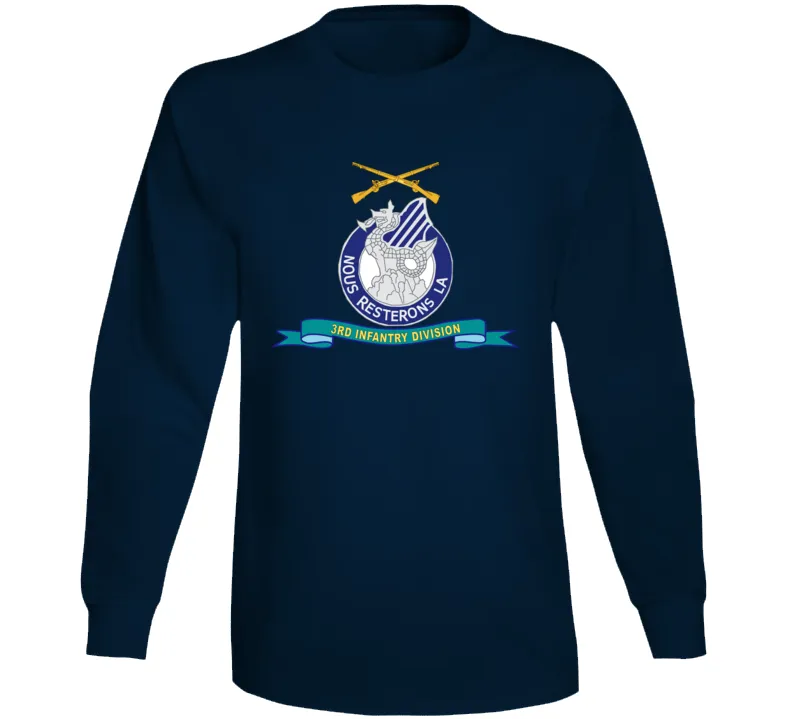 3rd Infantry Division - W Br - Ribbon Long Sleeve