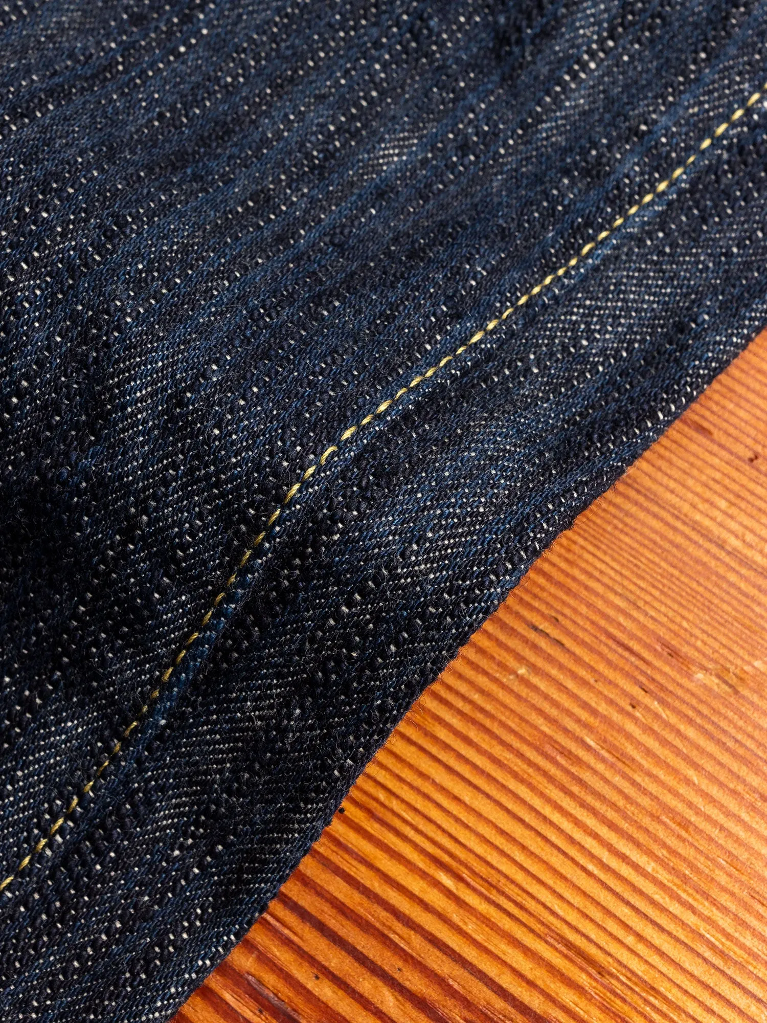 642-NIKHN "Natural Indigo Kihannen" 18oz Selvedge Denim - Relaxed Tapered Fit