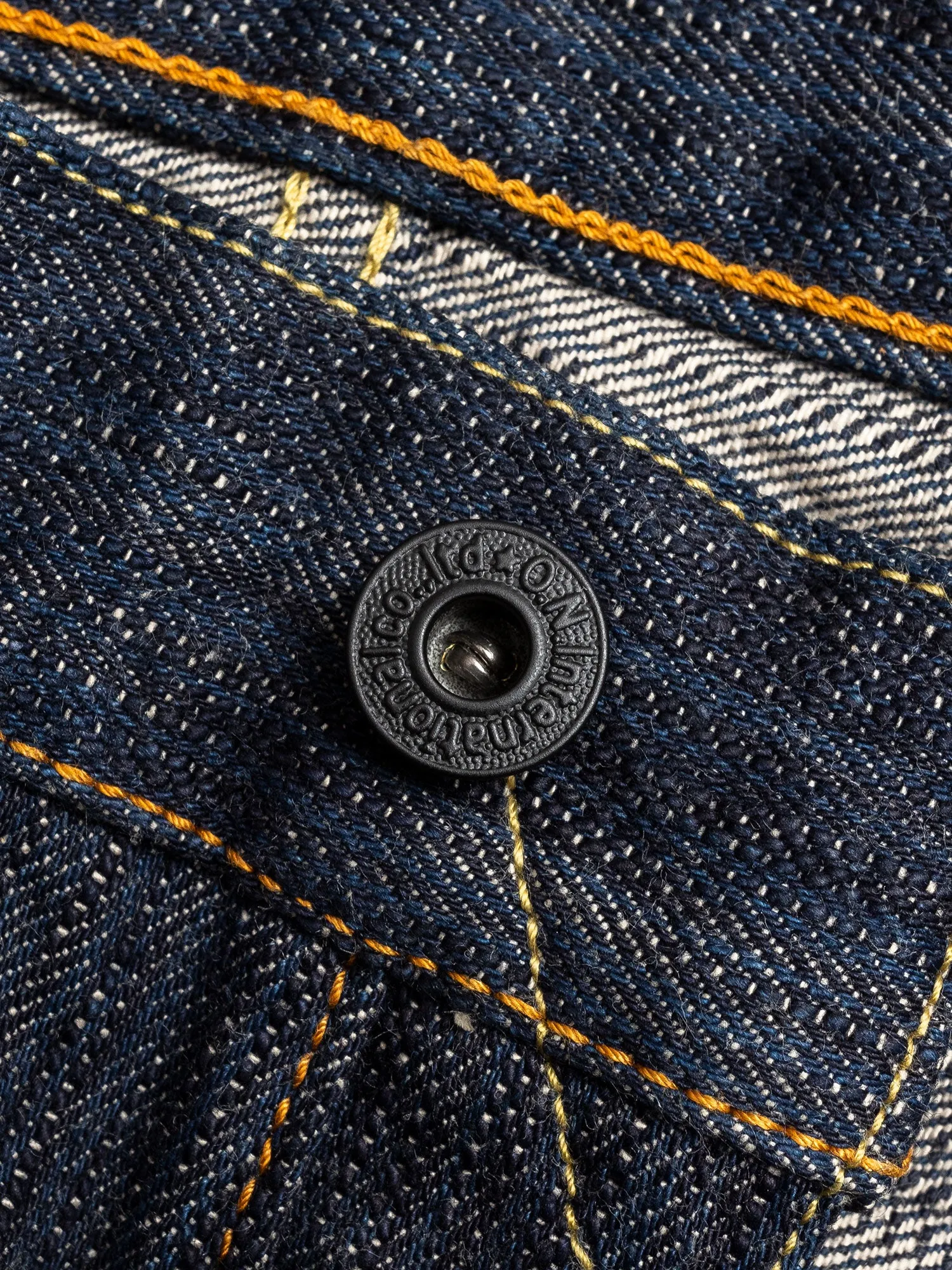 642-NIKHN "Natural Indigo Kihannen" 18oz Selvedge Denim - Relaxed Tapered Fit