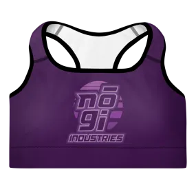 7Four PURPLE Padded Sports Bra