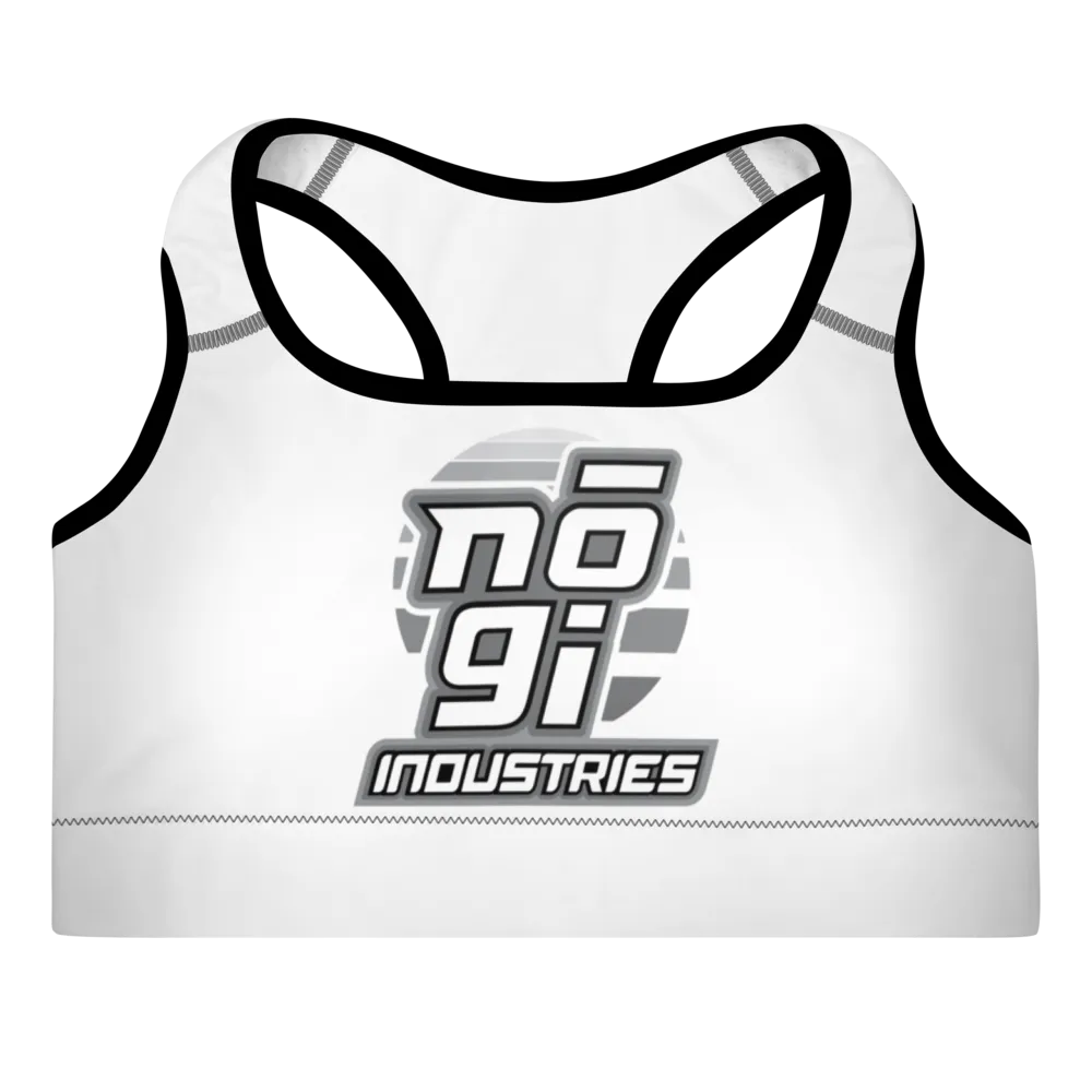 7Four WHITE Padded Sports Bra