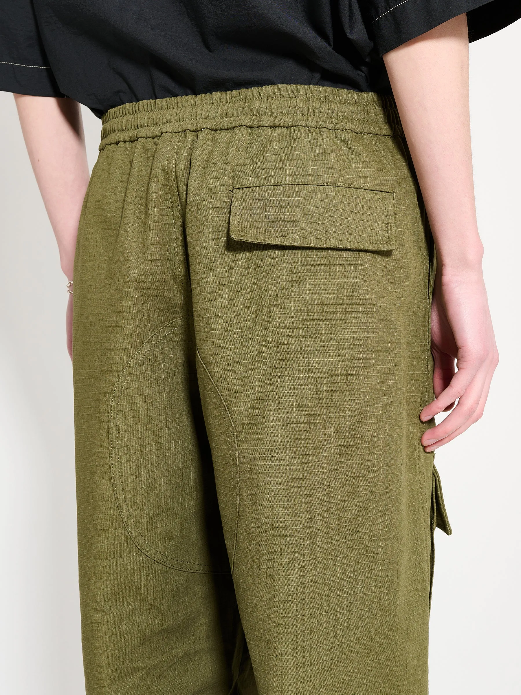 Acne Studios Casual Pants Olive Green