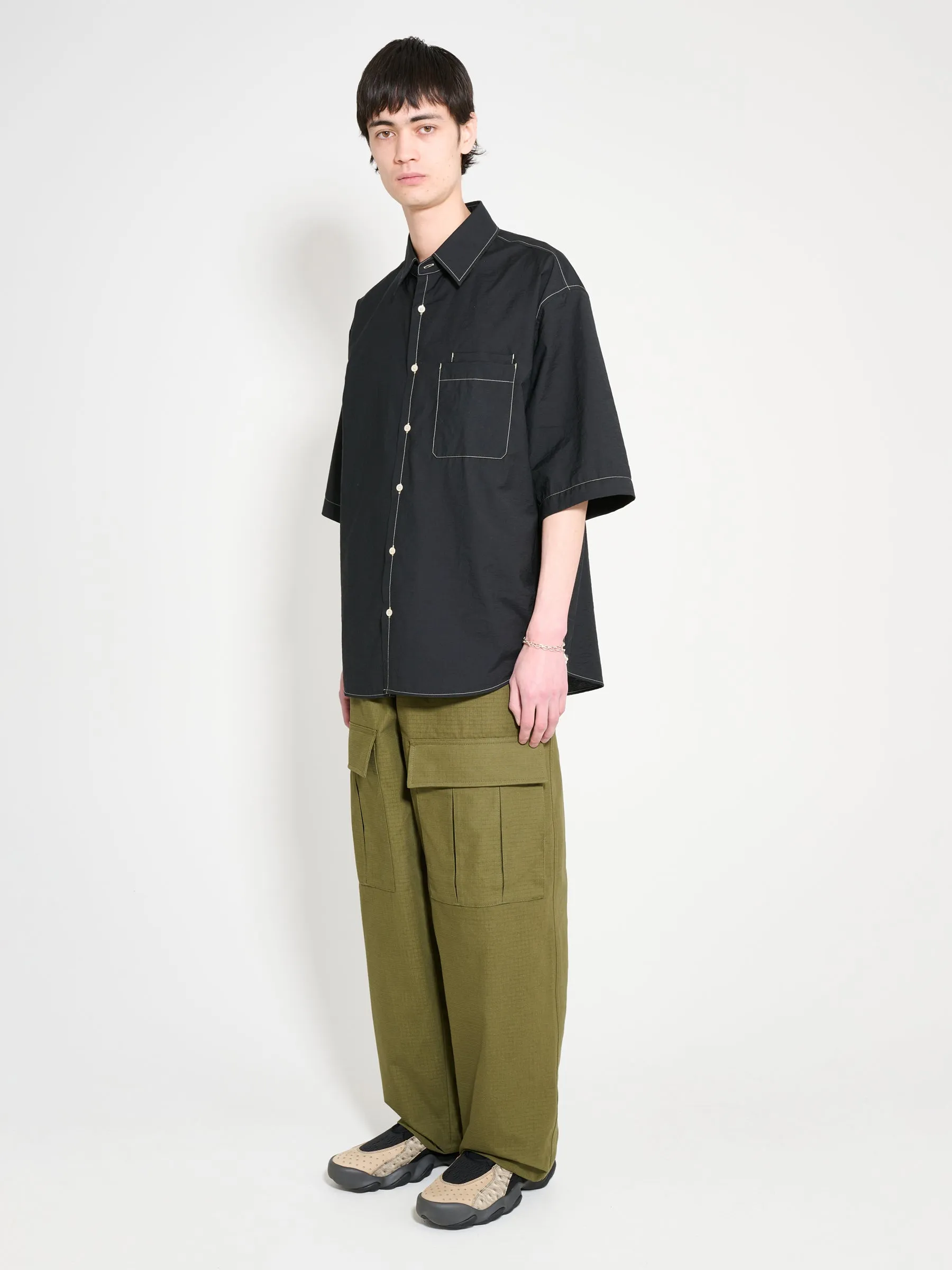 Acne Studios Casual Pants Olive Green