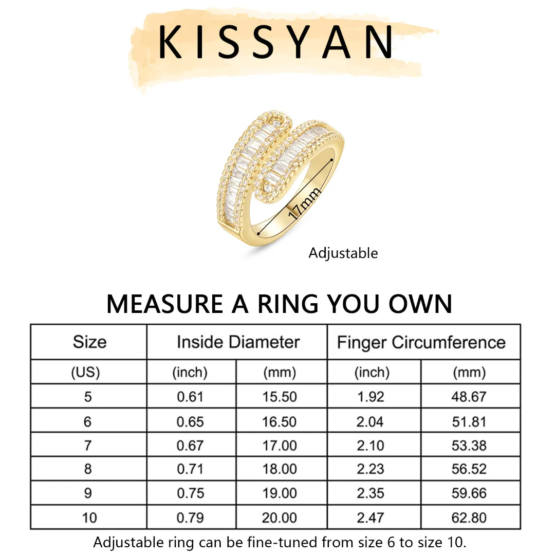 Adjustable Statement Irregular Geometric Diamond Chunky Finger Rings-Twist