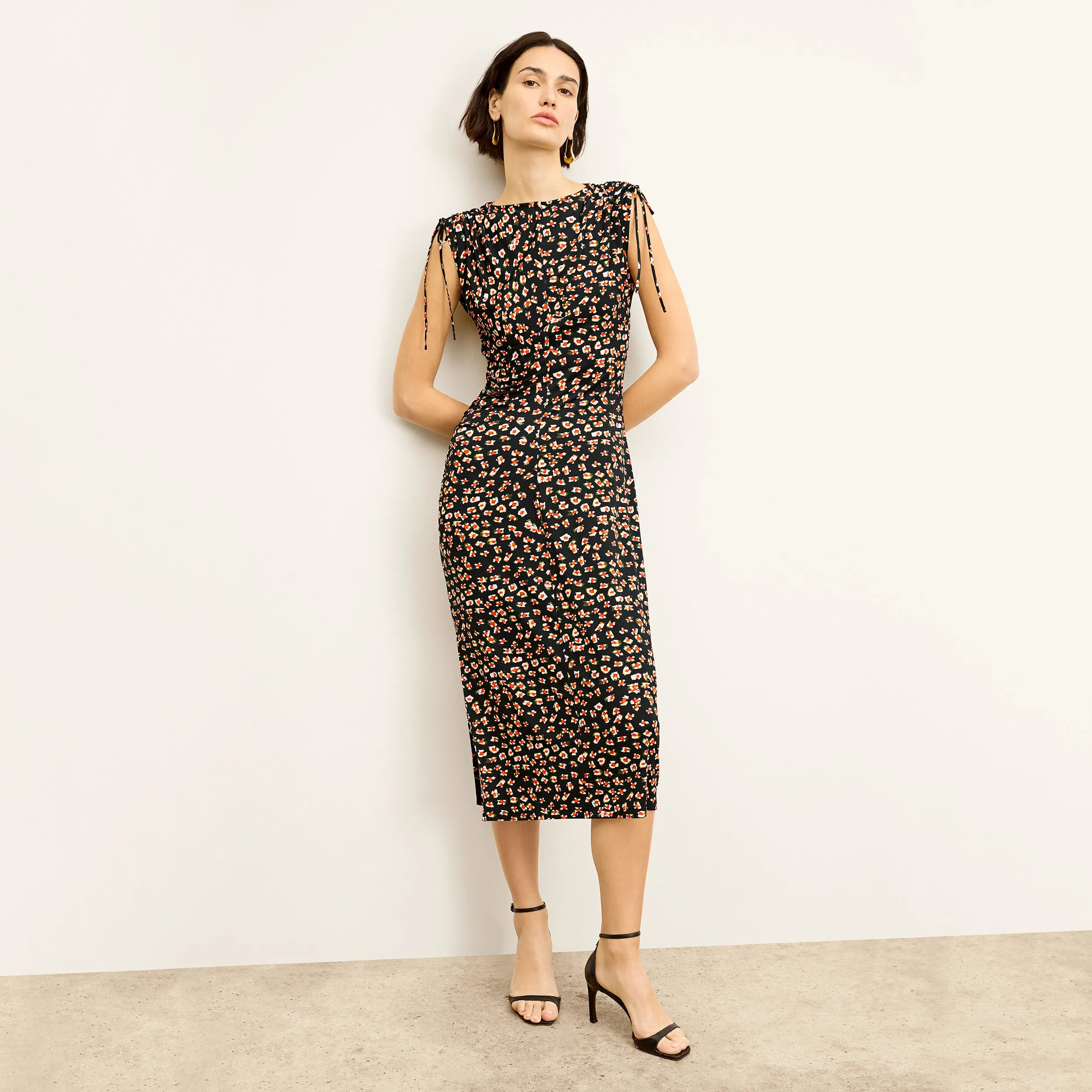 Aisling Dress - Printed Jersey :: Kaleidoscope Print