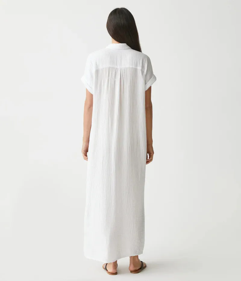 Allen Gauze Shirt Dress