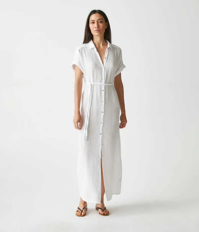 Allen Gauze Shirt Dress