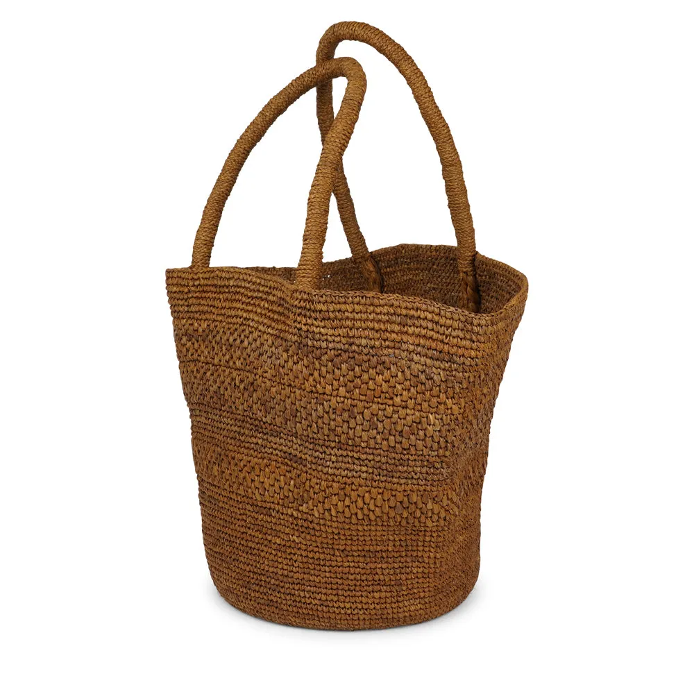 Anakao Medium - Crochet raffia bag