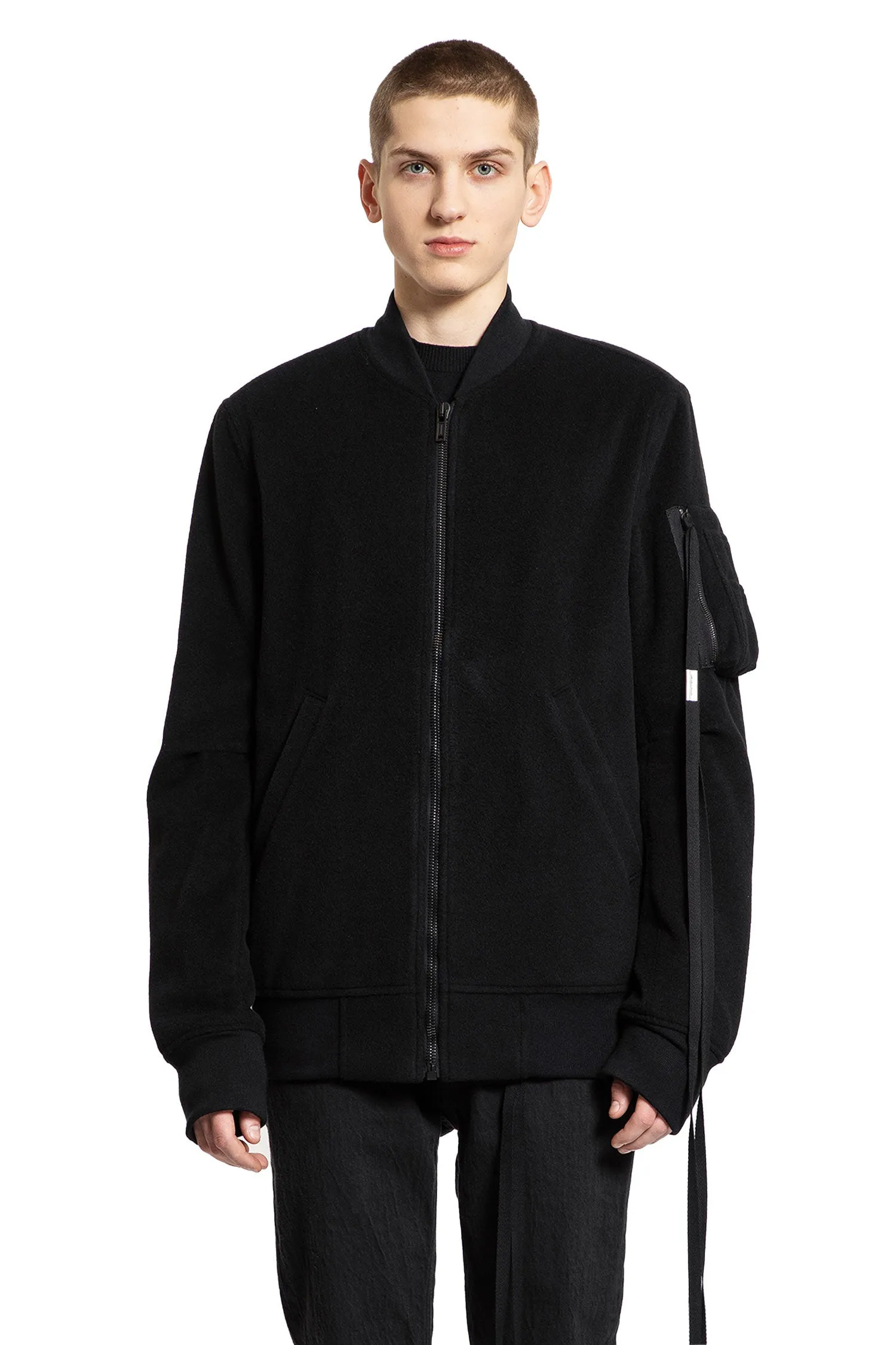 ANN DEMEULEMEESTER MAN BLACK JACKETS