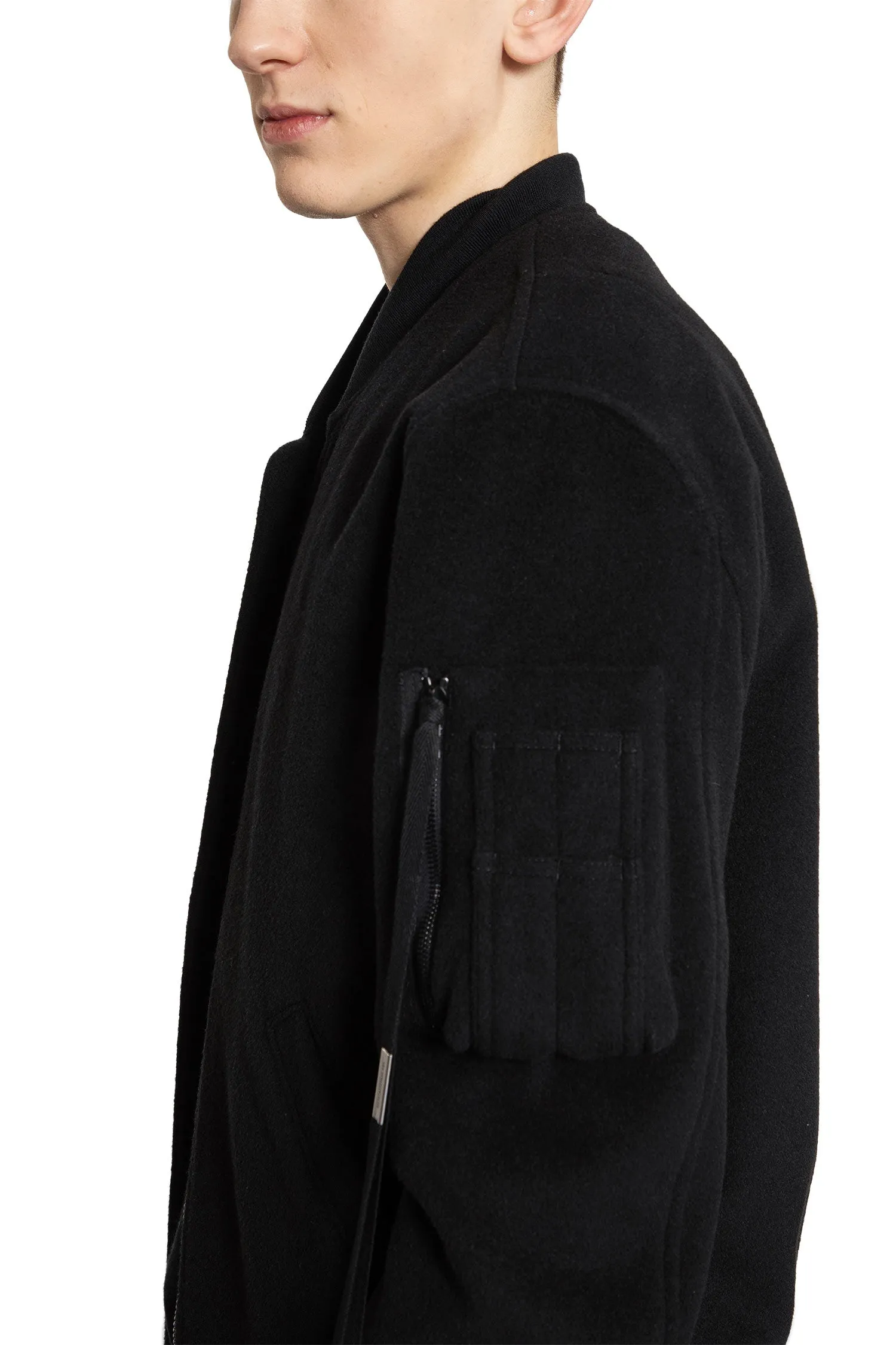 ANN DEMEULEMEESTER MAN BLACK JACKETS