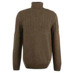 Barbour Duffle Cable Roll Neck Jumper