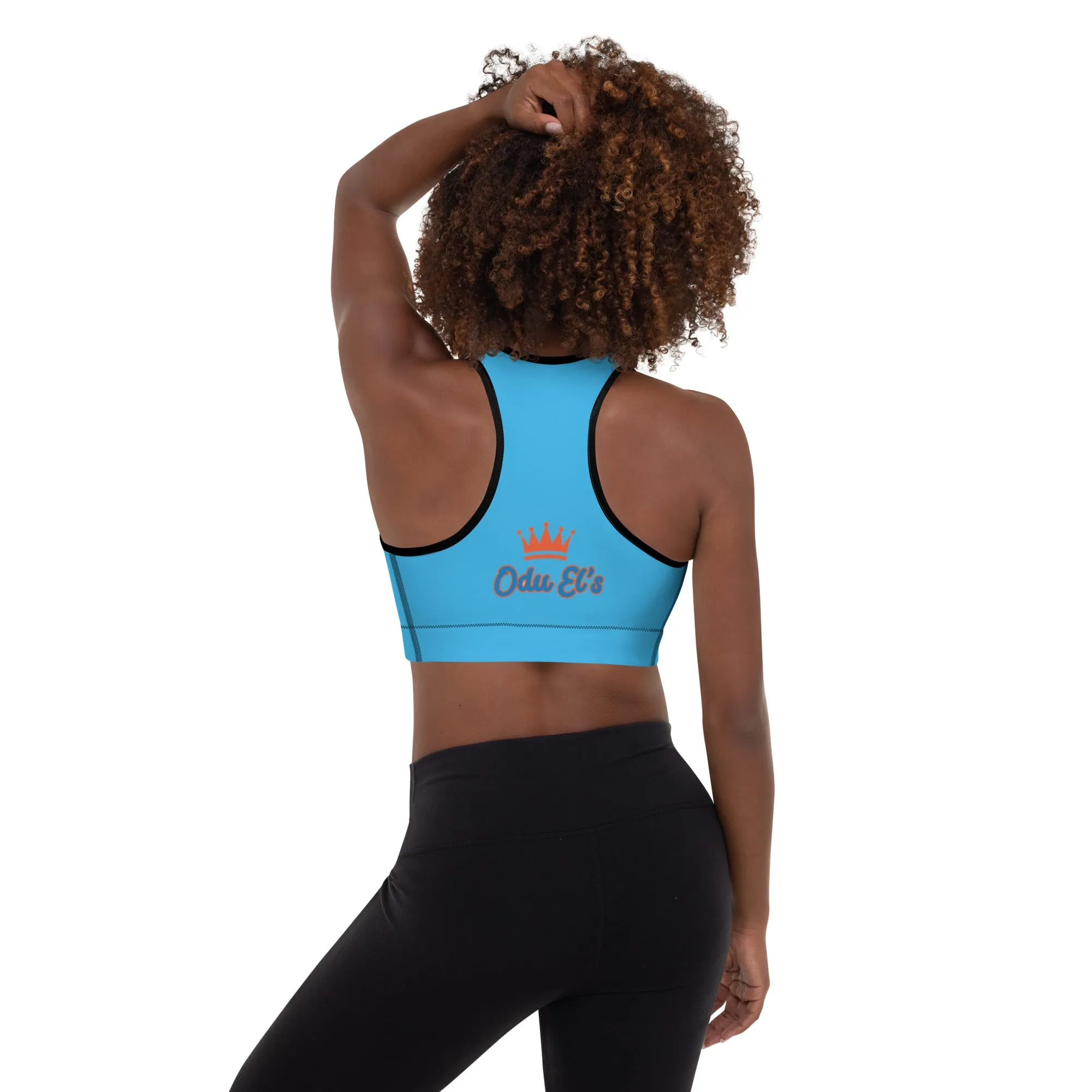 B.E.A.S.T print Padded Sports Bra