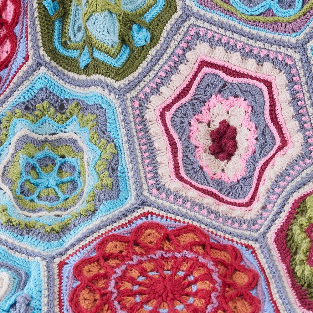 Bohemian Hexagons Throw (Premier Everyday DK)