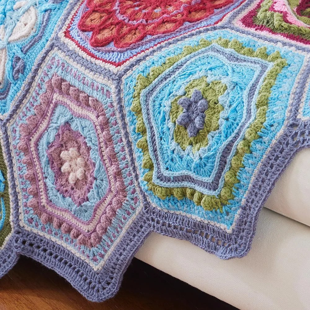 Bohemian Hexagons Throw (Premier Everyday DK)