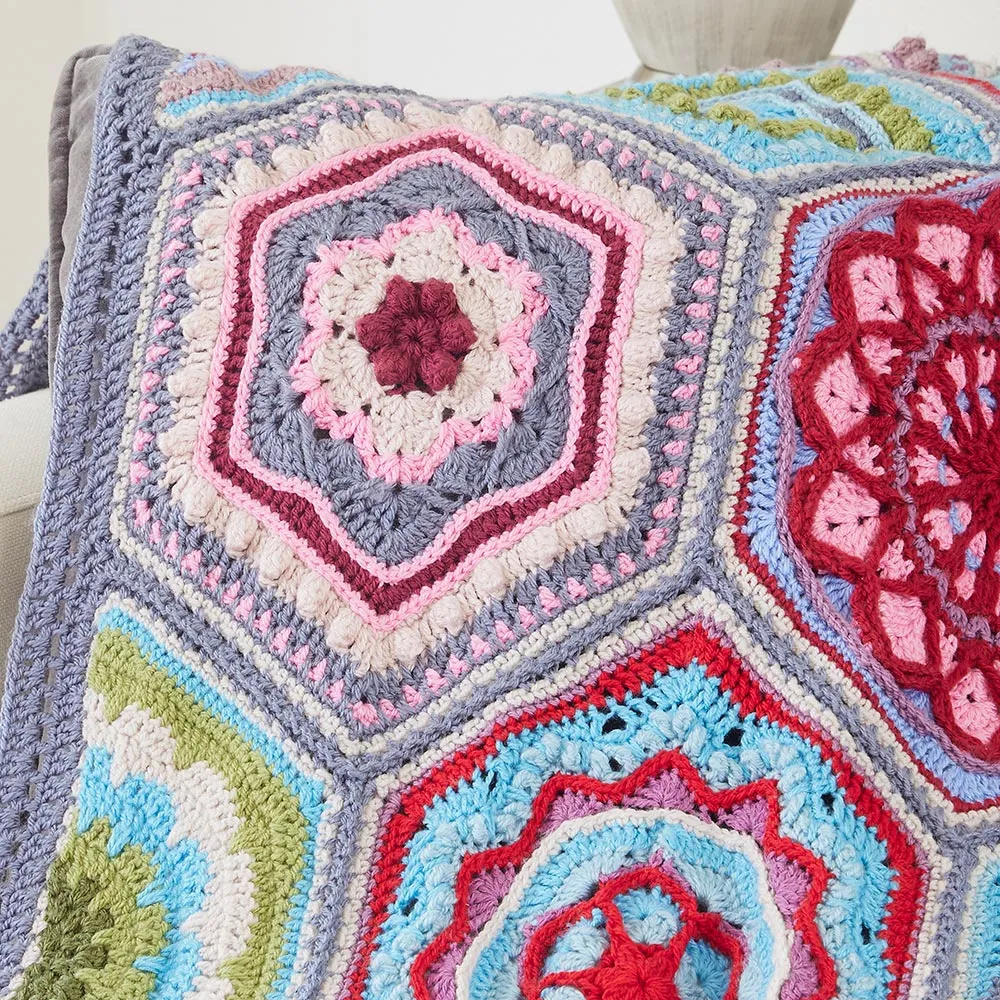 Bohemian Hexagons Throw (Premier Everyday DK)