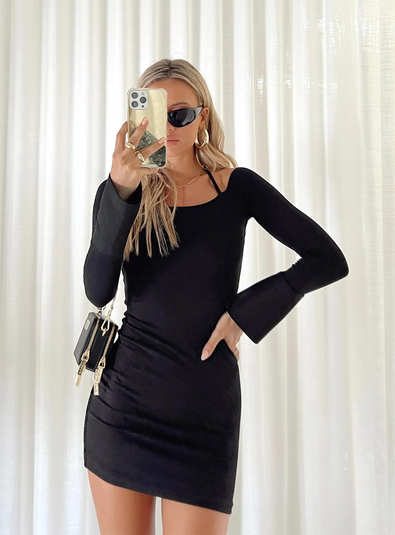 Booker Mini Dress Black