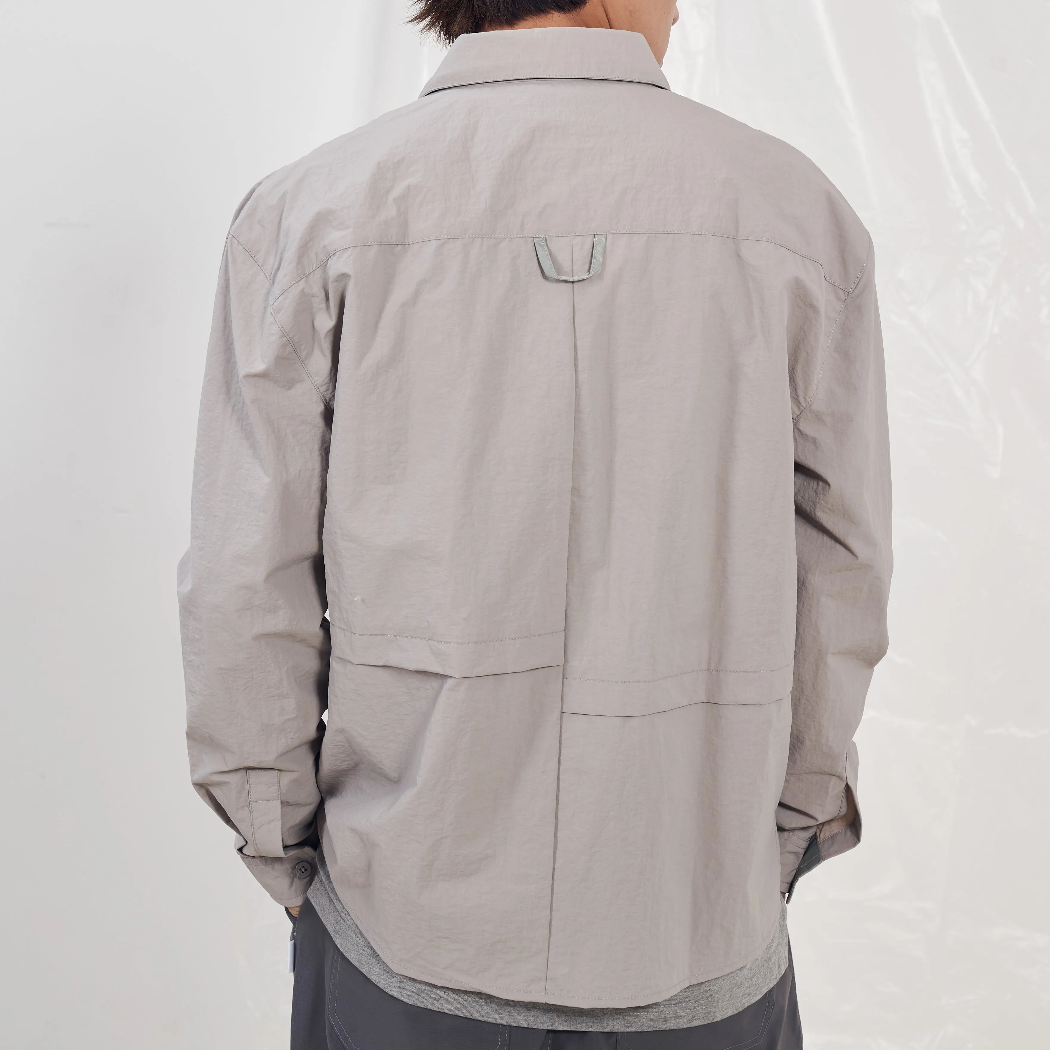 Boysnextdoor Irregular Shirt Grey