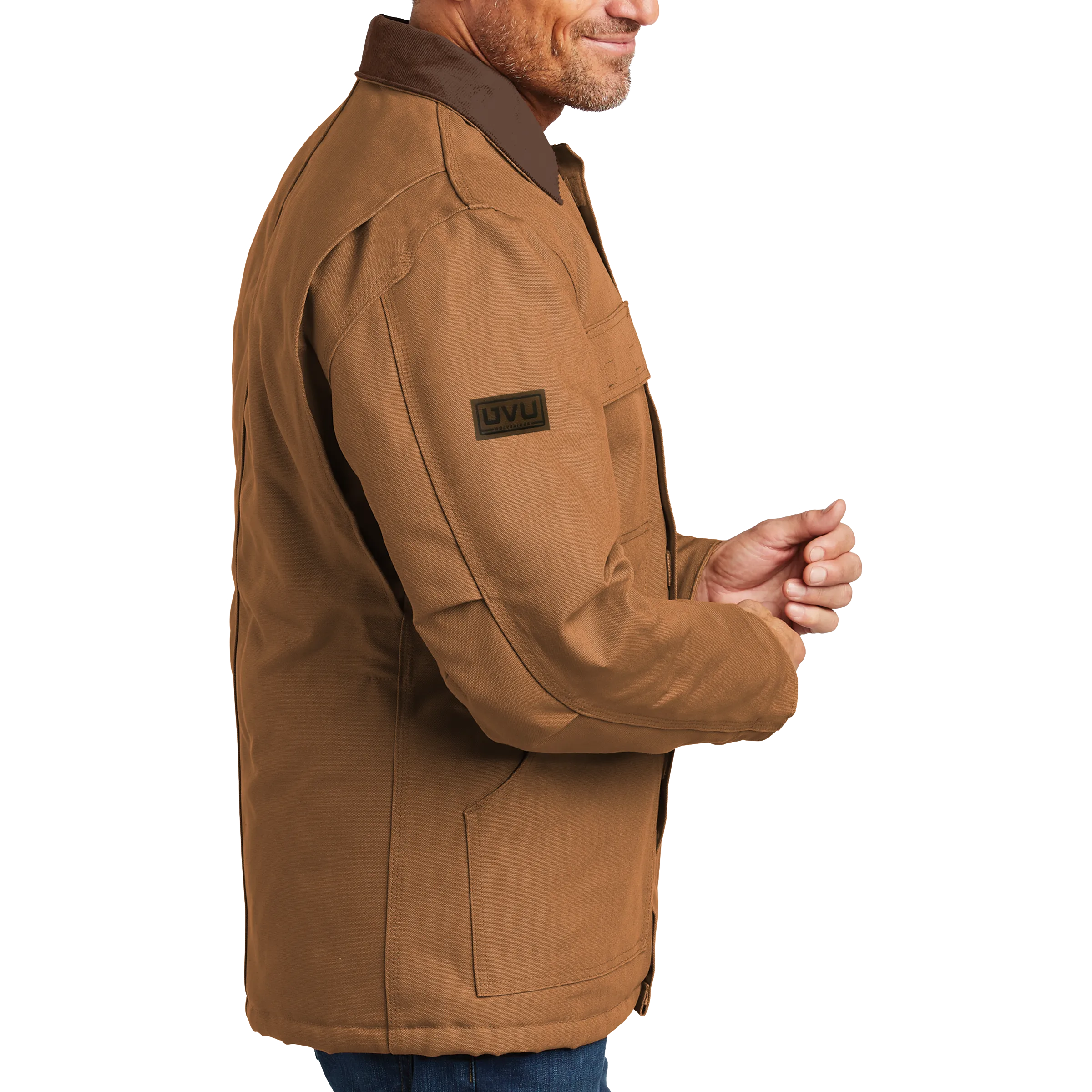 Carhartt  Duck Traditional Coat - Pleather Mono Patch