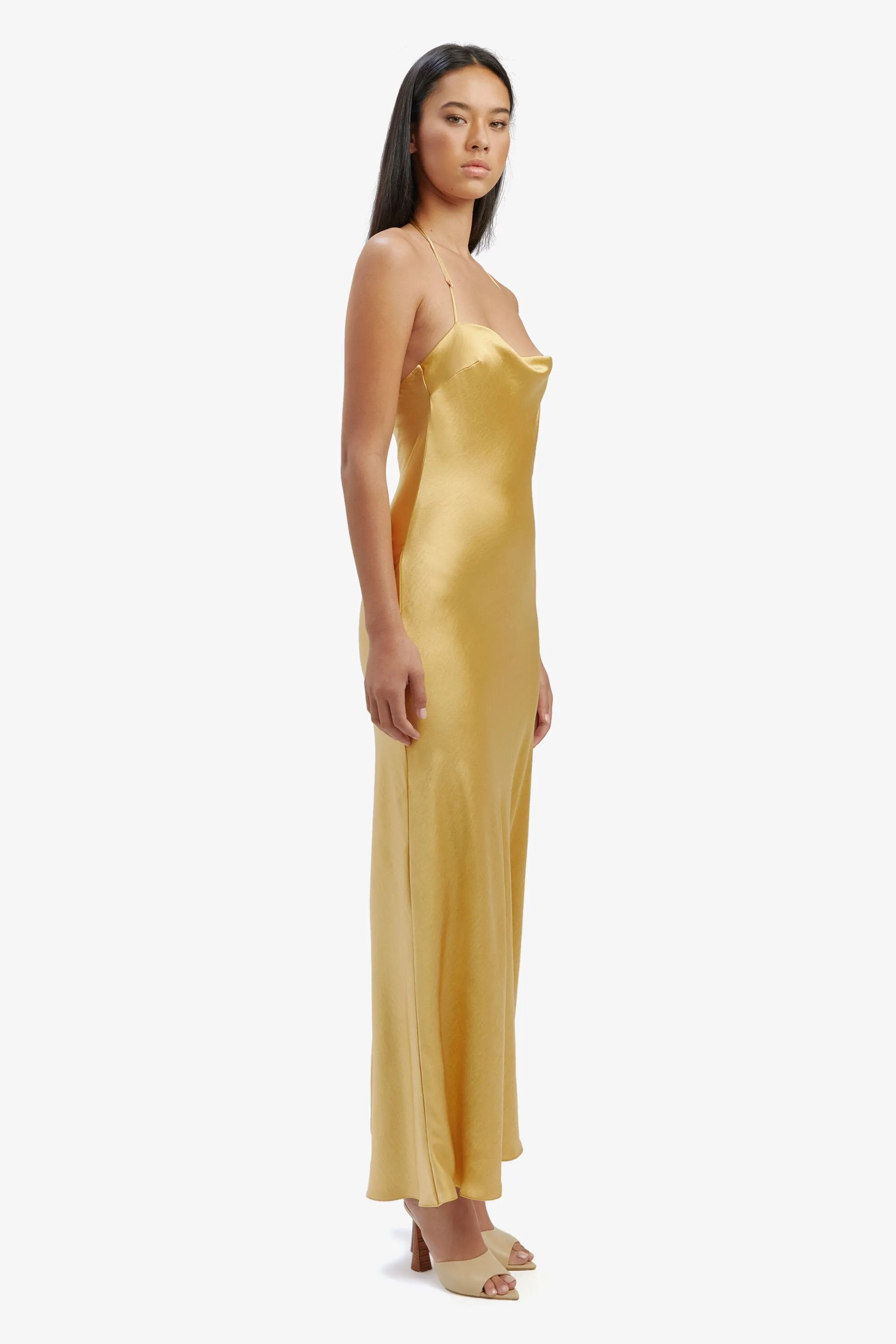 Carlen Maxi Dress - Gold