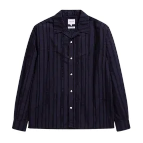 Carsten Stripe LS Dark Navy