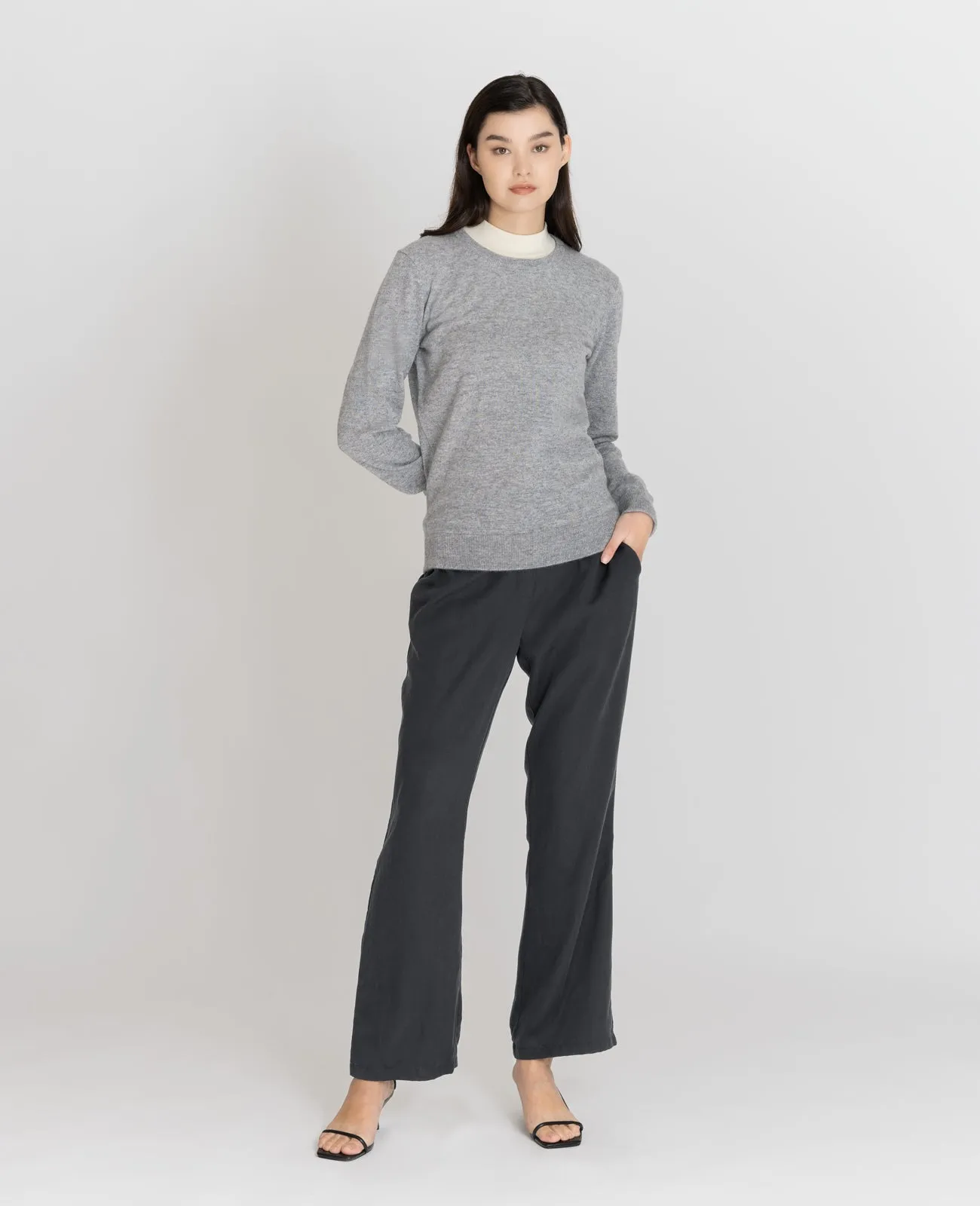 Cashmere Crew Neck Sweater