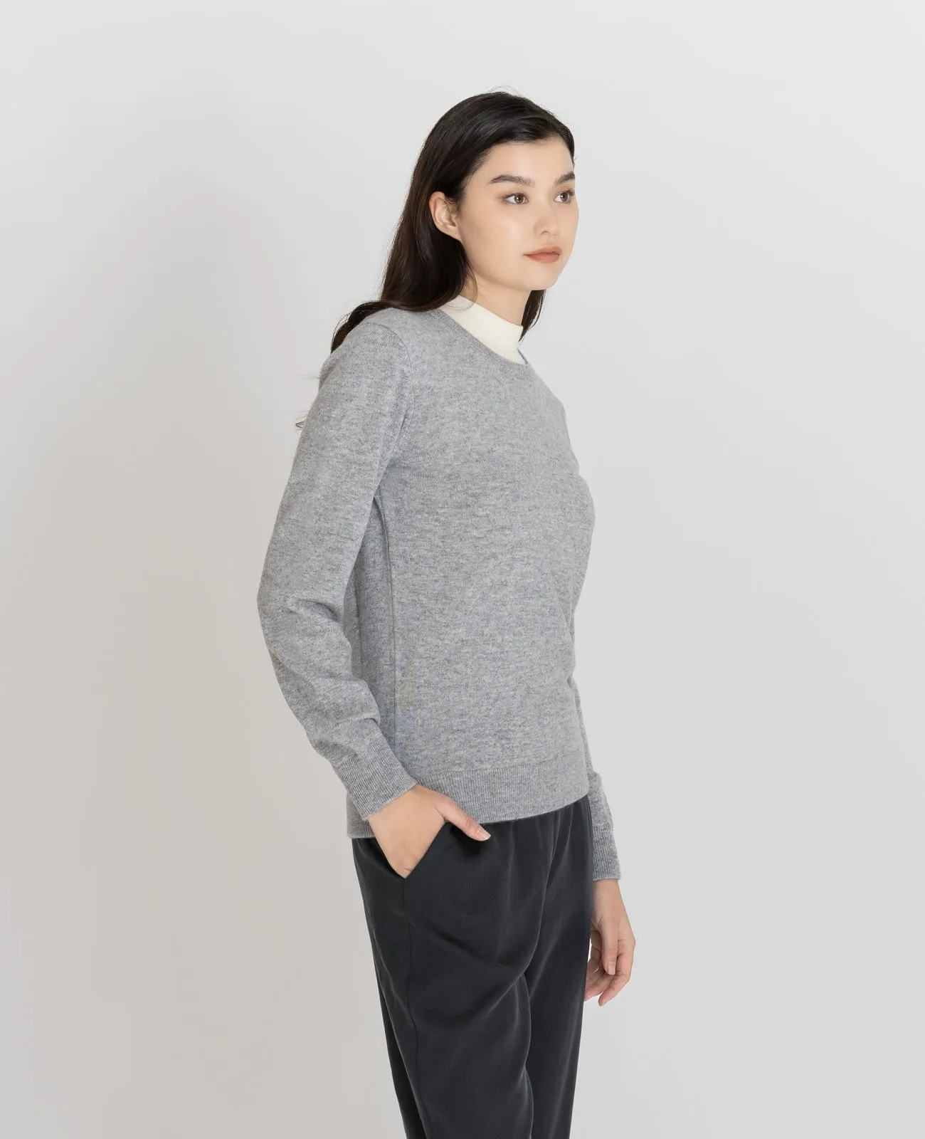 Cashmere Crew Neck Sweater