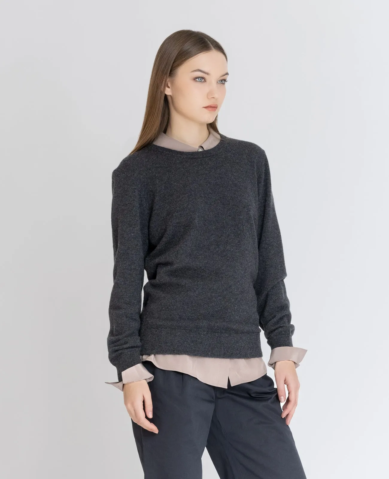 Cashmere Crew Neck Sweater