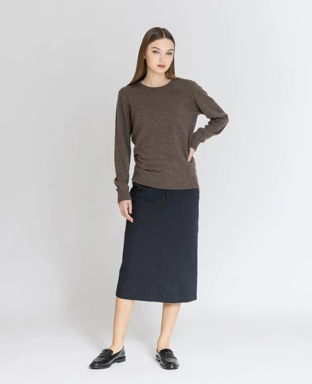 Cashmere Crew Neck Sweater