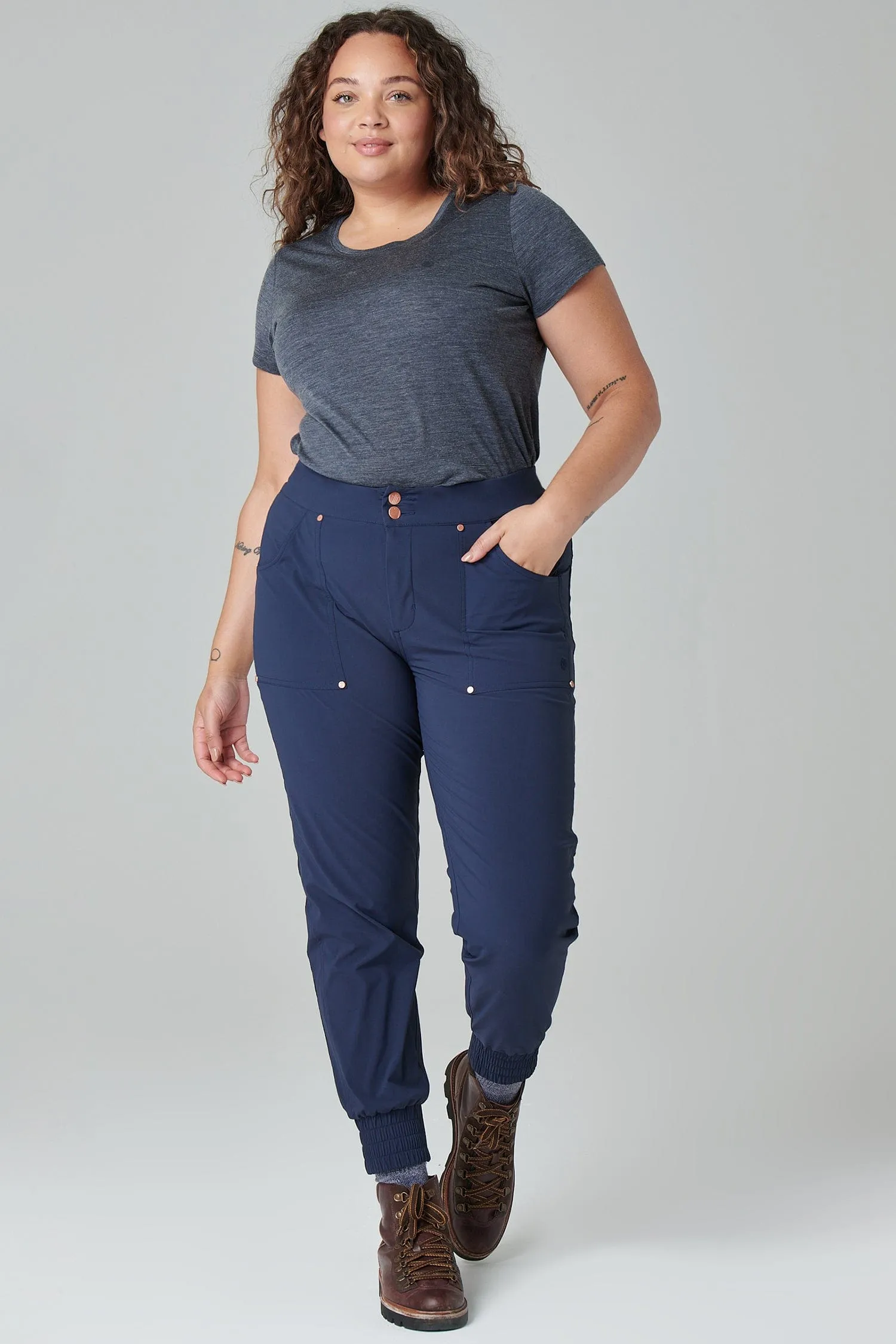 Casual Stroll Pants - Deep Navy