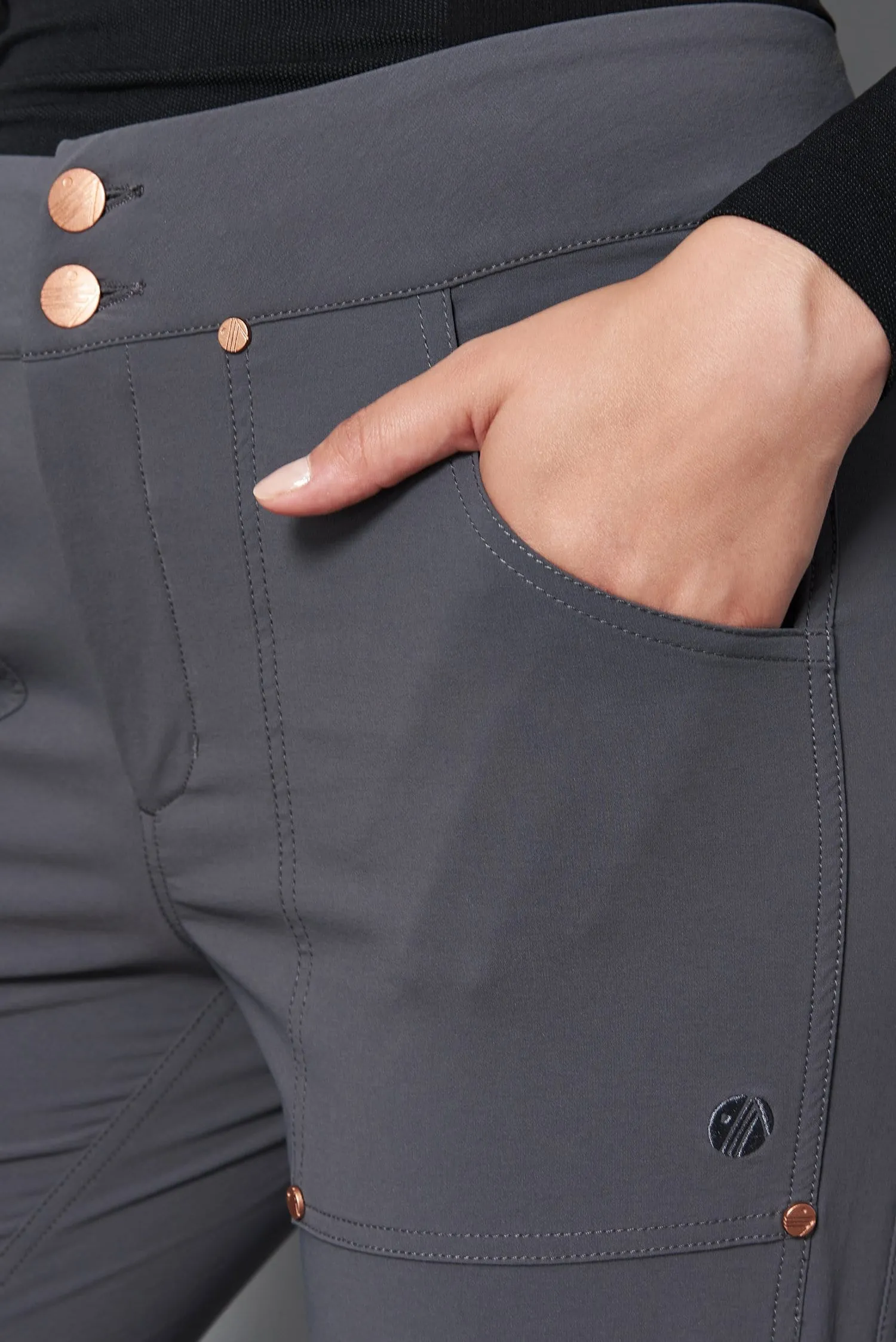 Casual Stroll Pants - Storm Grey