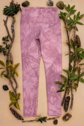 Celestial Orchid Organic Cotton Winter Leggings