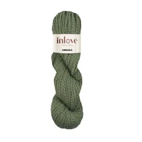 Circulo INLOVE 100% Cotton fiber 125m - 100g, Color Moss (430927-5368)