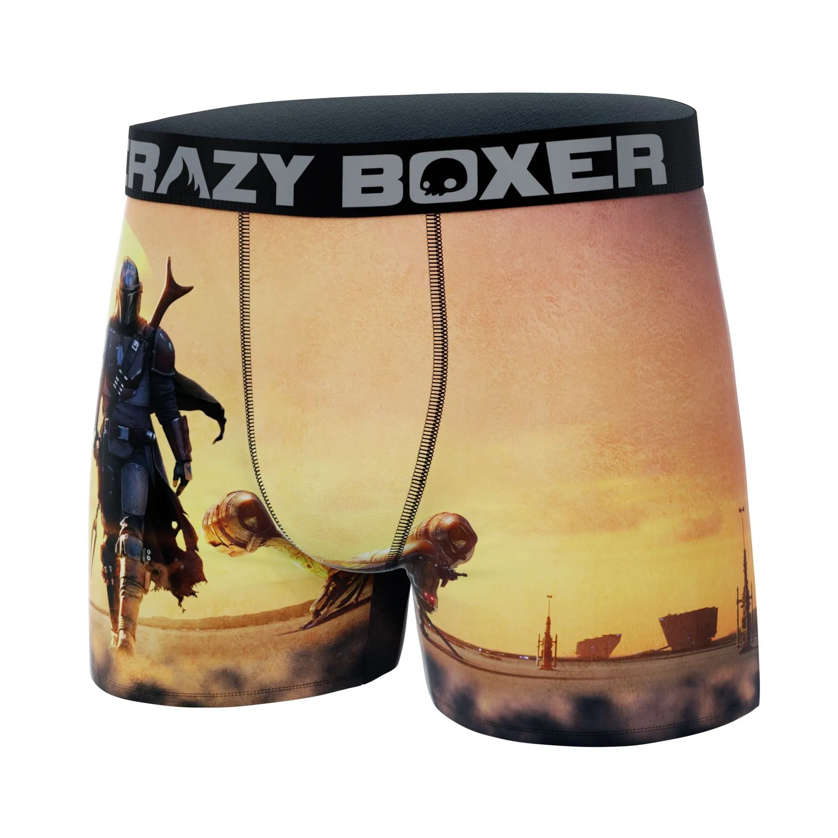 CRAZYBOXER The Mandalorian Walking Men's Boxer Briefs