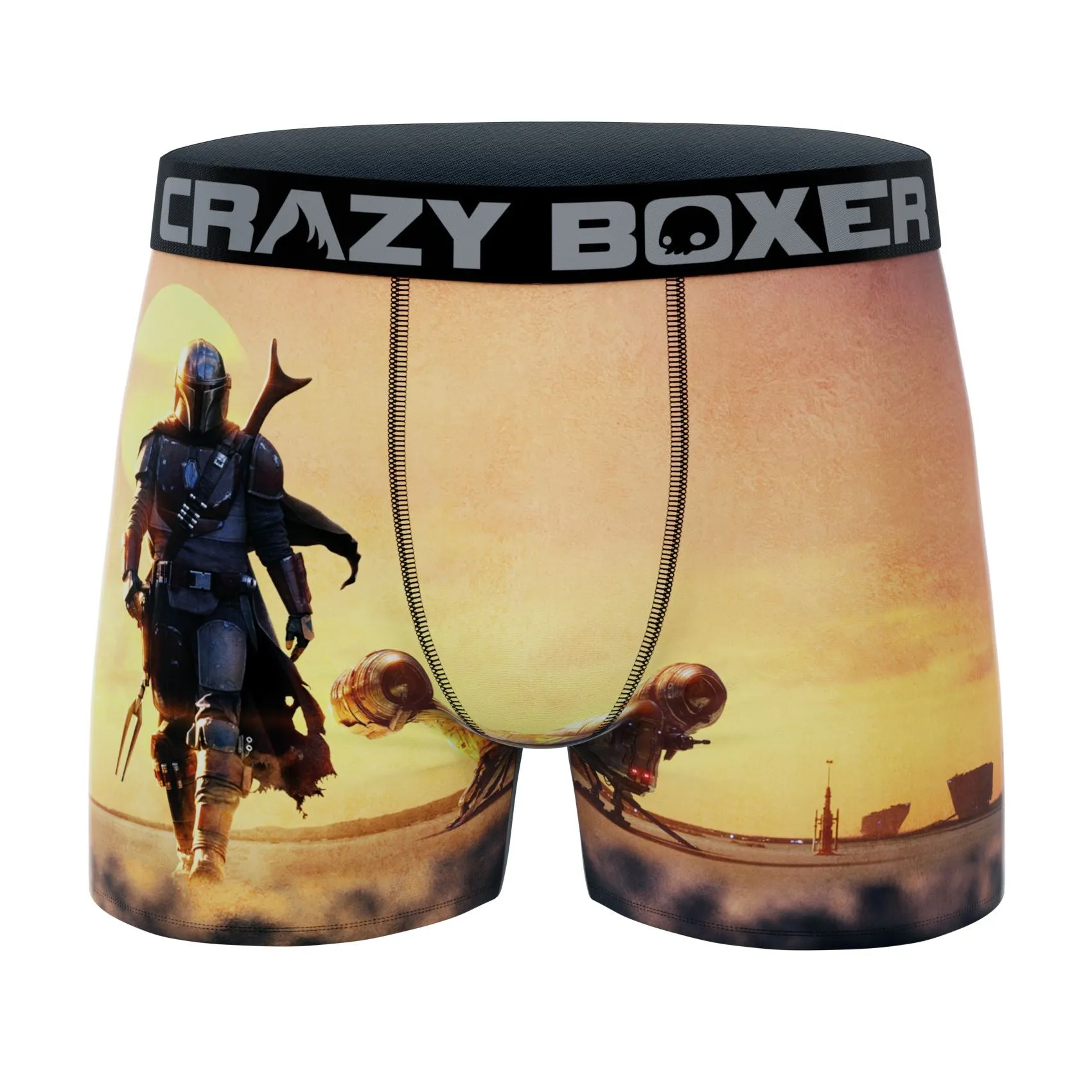 CRAZYBOXER The Mandalorian Walking Men's Boxer Briefs