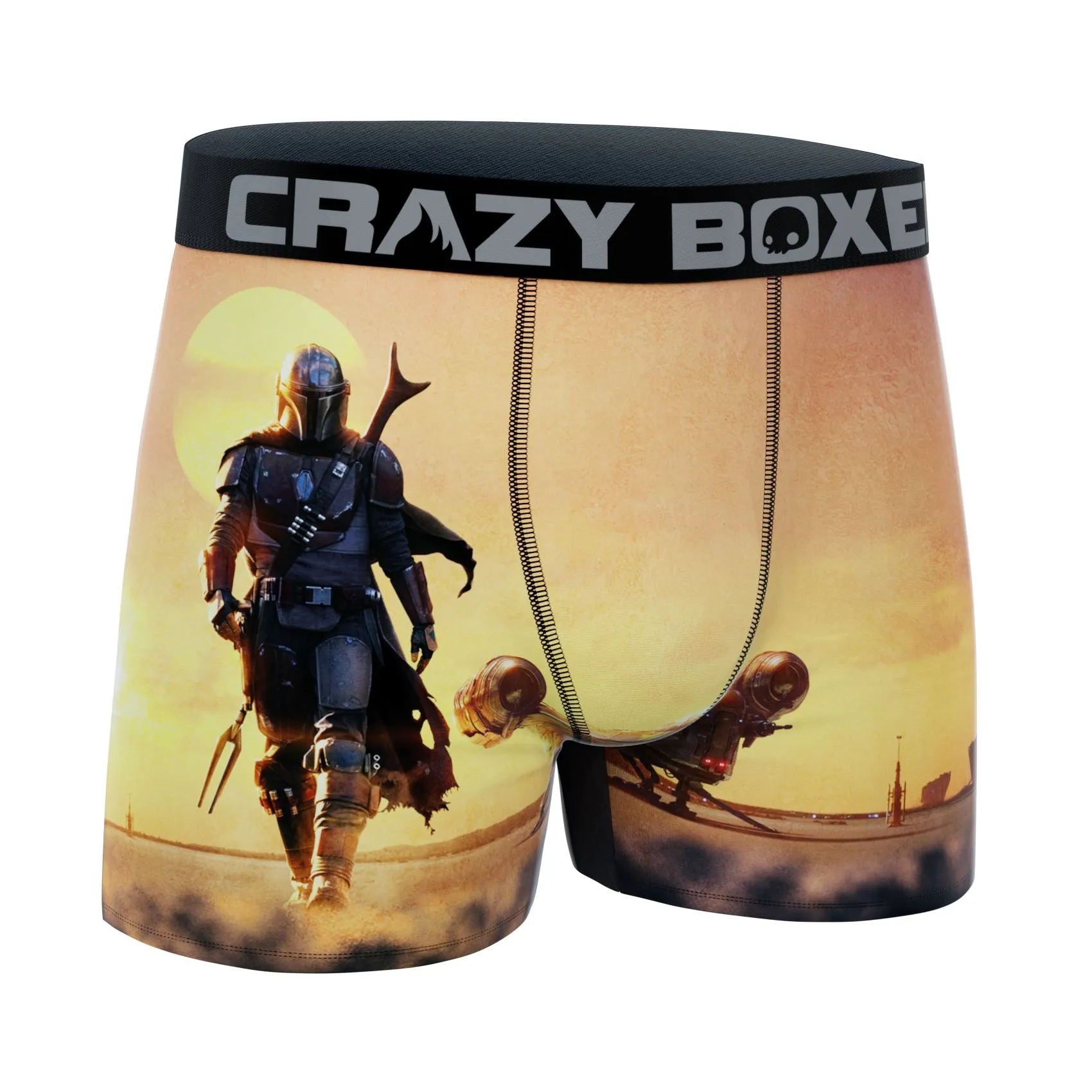 CRAZYBOXER The Mandalorian Walking Men's Boxer Briefs