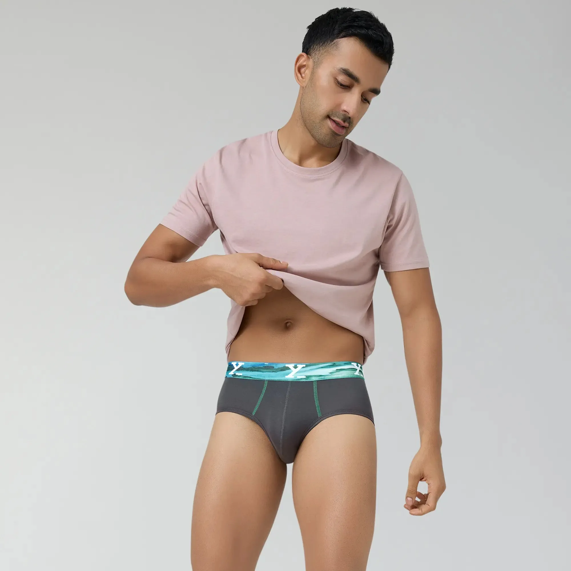 Dynamo Modal Briefs Storm Grey