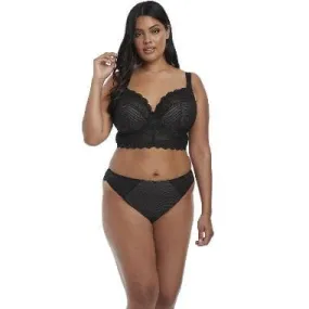 Elomi Charley Brazilian Panty EL4385 in Black