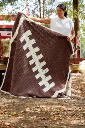 Football Love Afghan