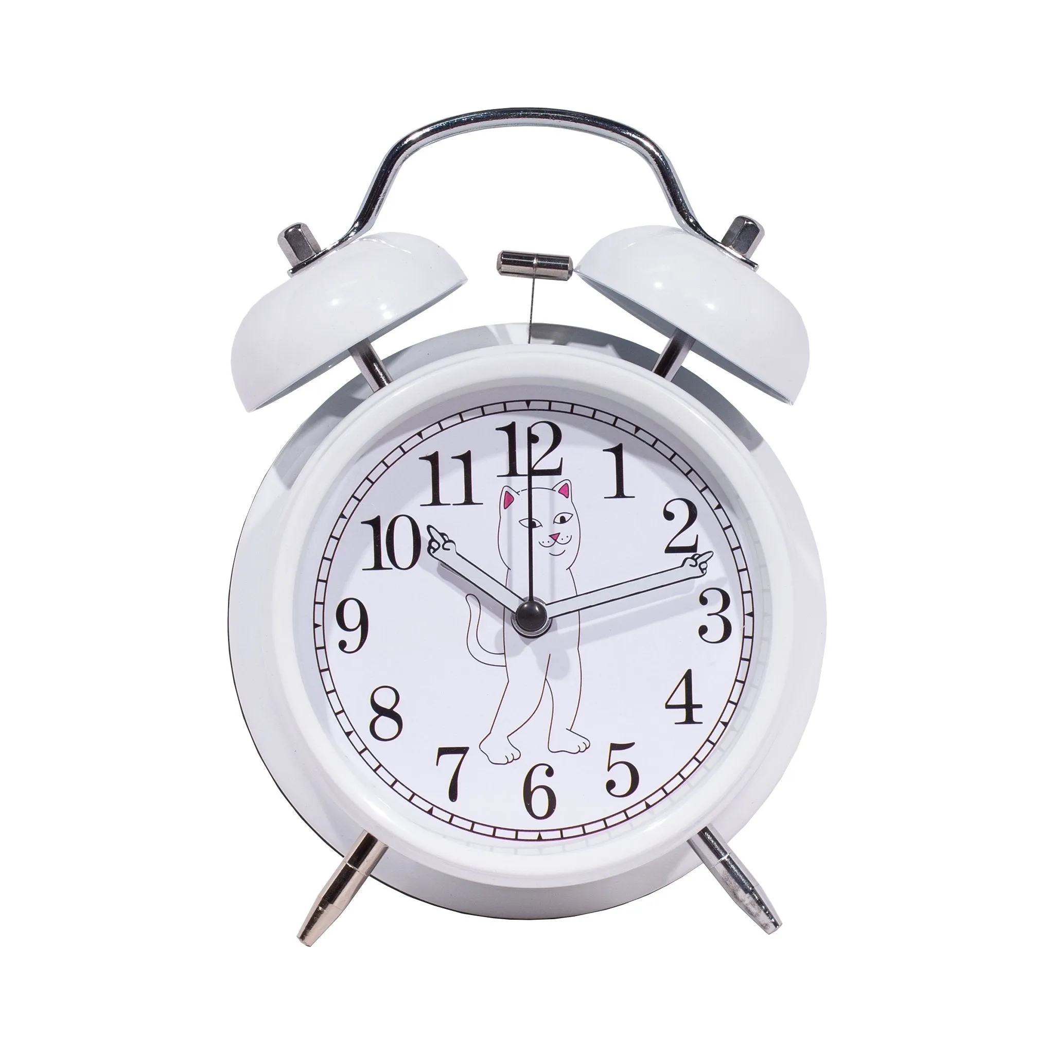 Fucking Late Alarm Clock (White)