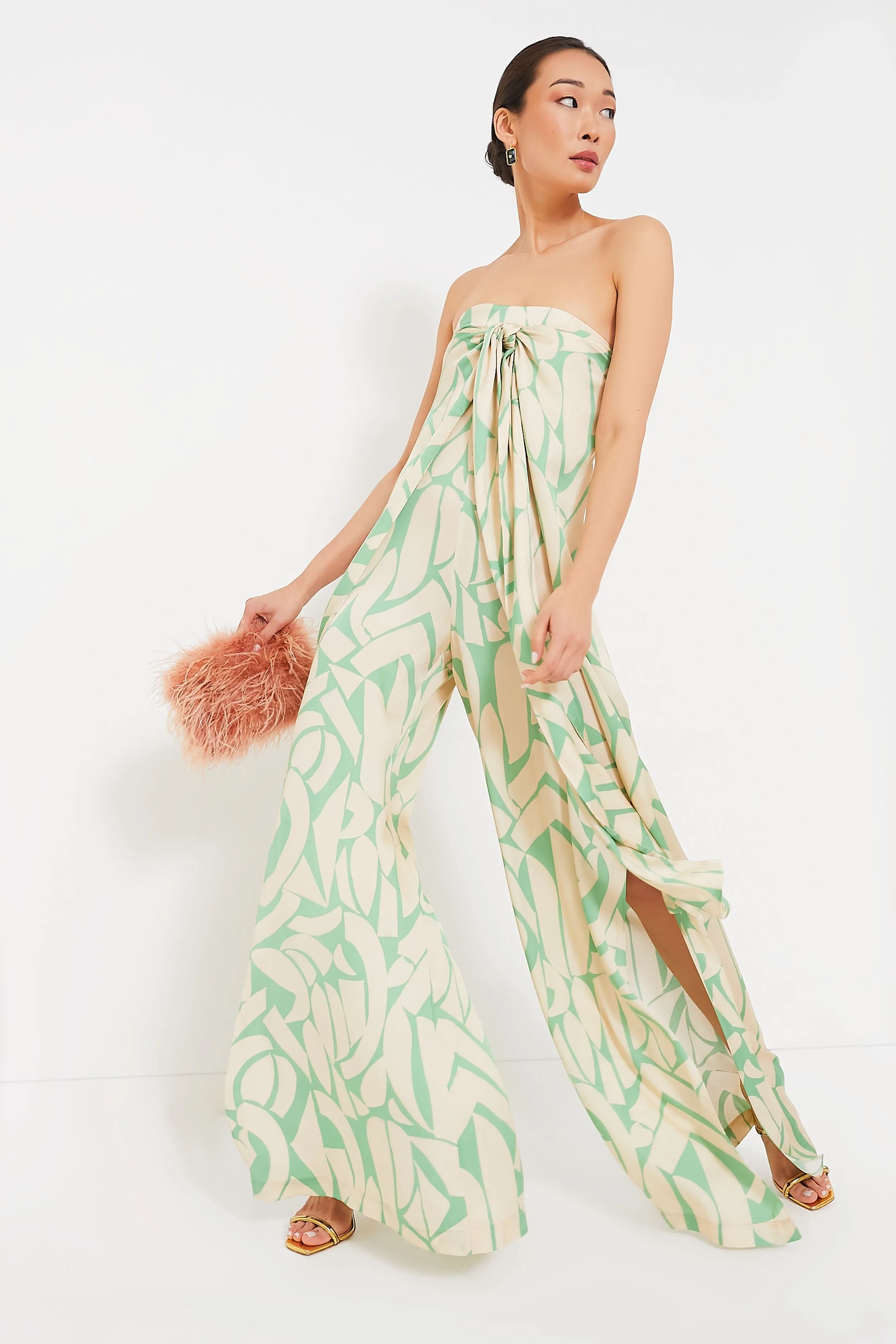 Green Mirage Seydou Jumpsuit