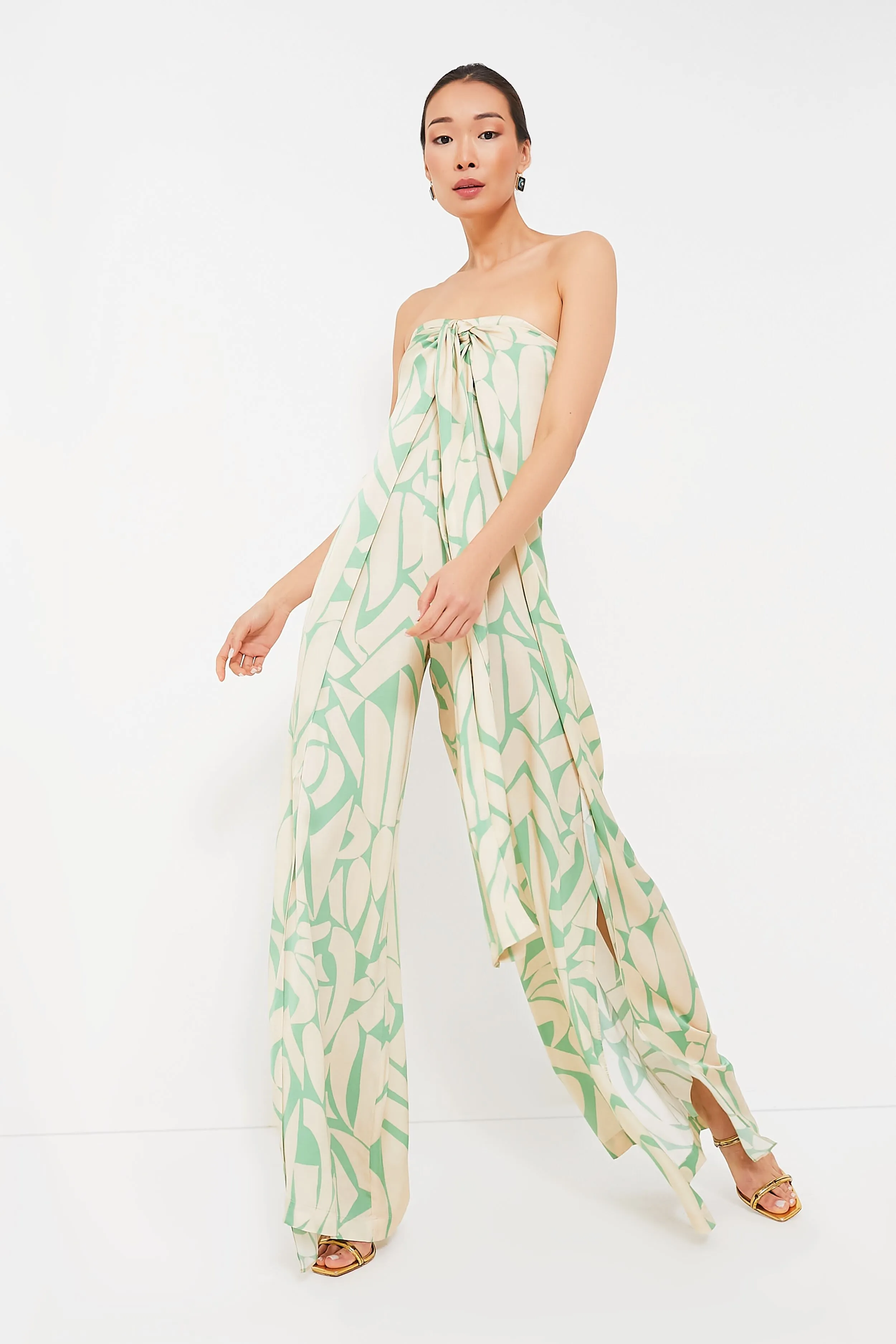 Green Mirage Seydou Jumpsuit