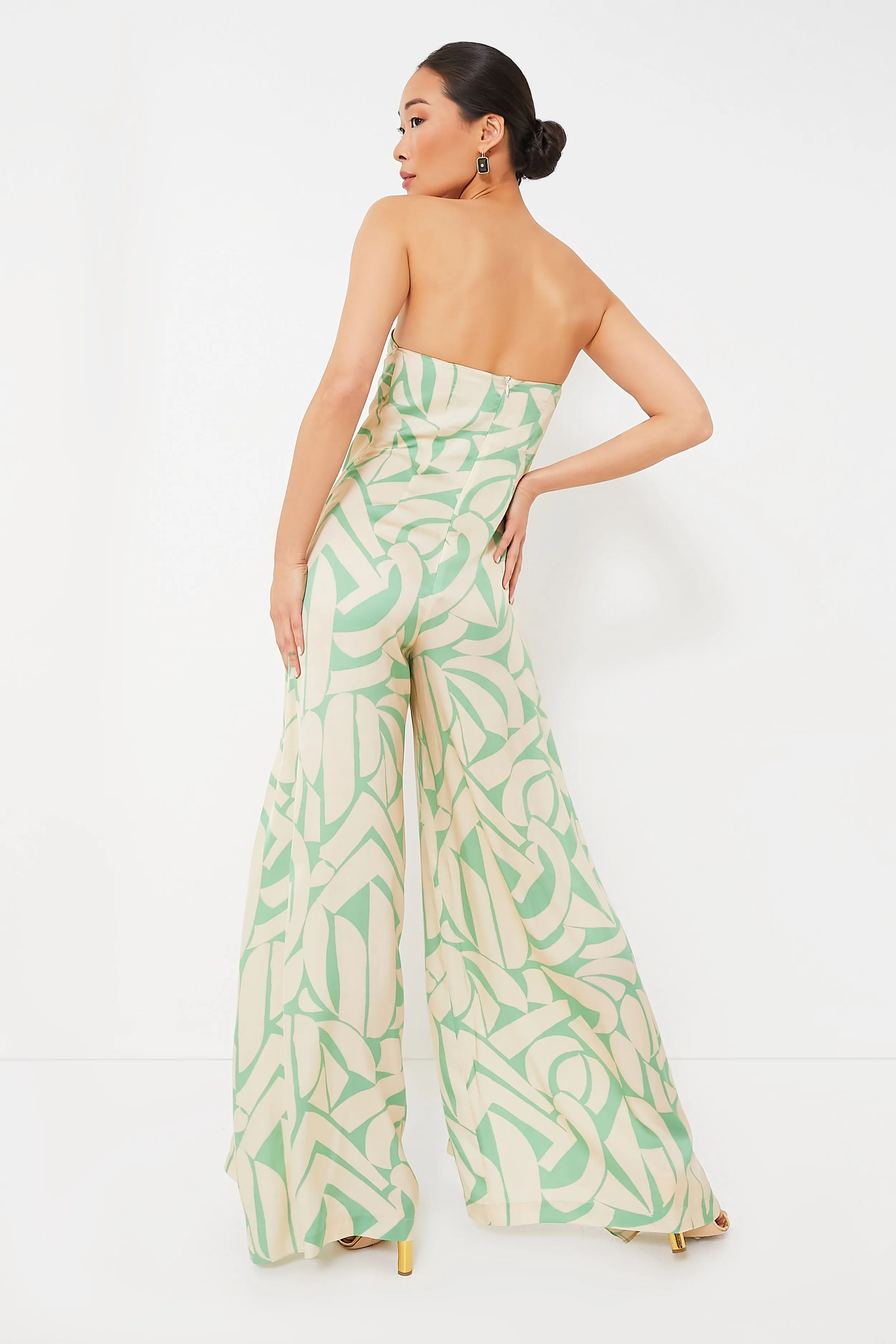 Green Mirage Seydou Jumpsuit