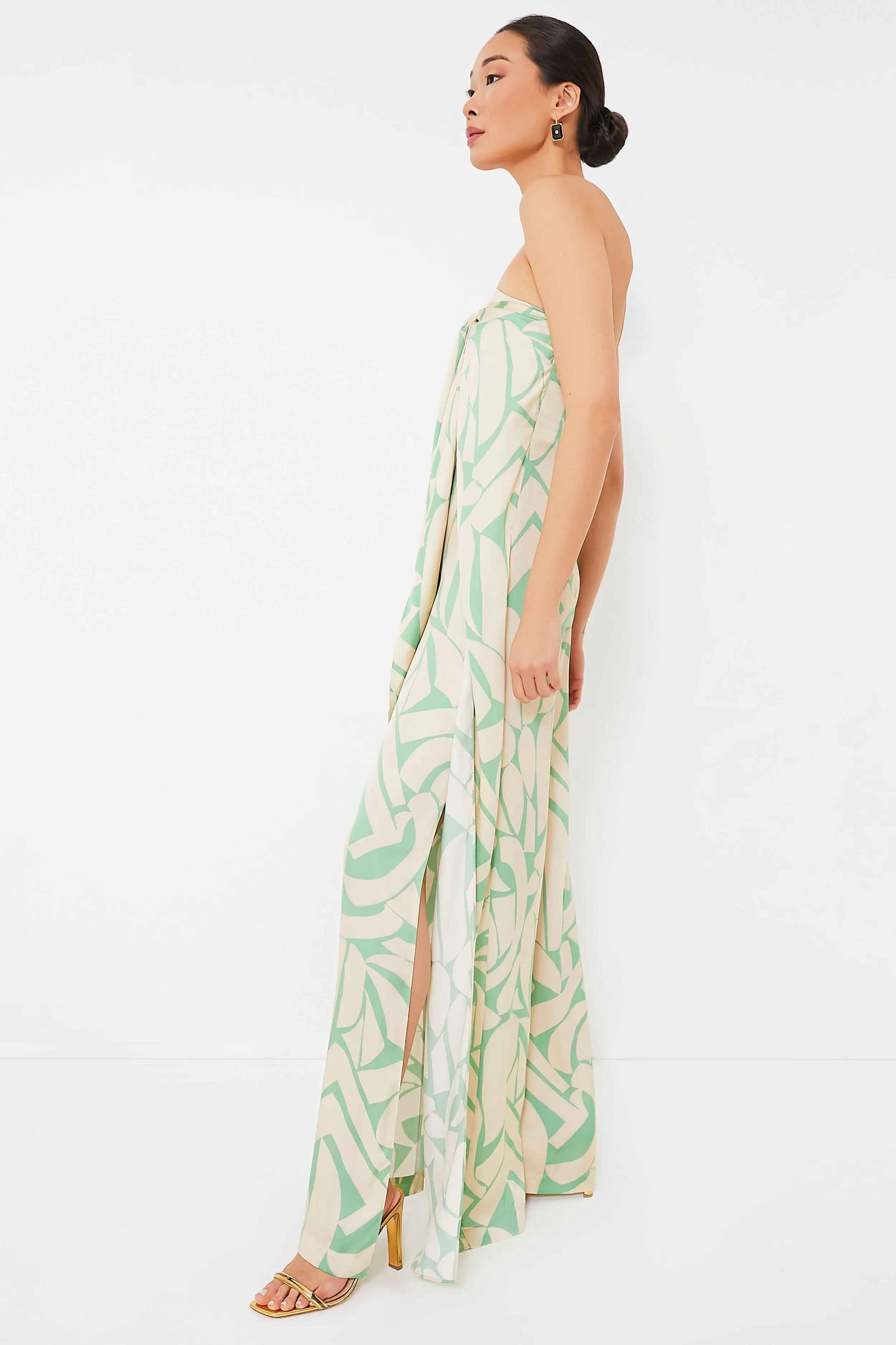 Green Mirage Seydou Jumpsuit