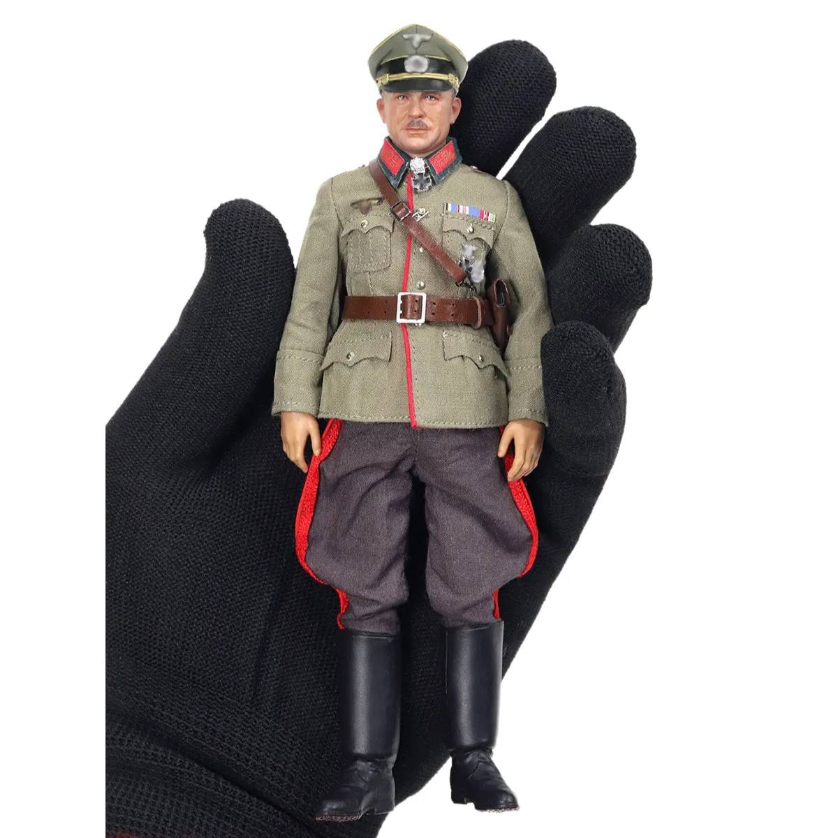 HiPlay 3R Collectible Action Figure Full Set: Little Empire - Guderian, Military Style, Seamless Design, 1:12 Scale Miniature