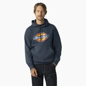 Hoodie - Dickies Water Repellent Tri-Color Logo Hoodie, Airforce Blue, TW22AAF