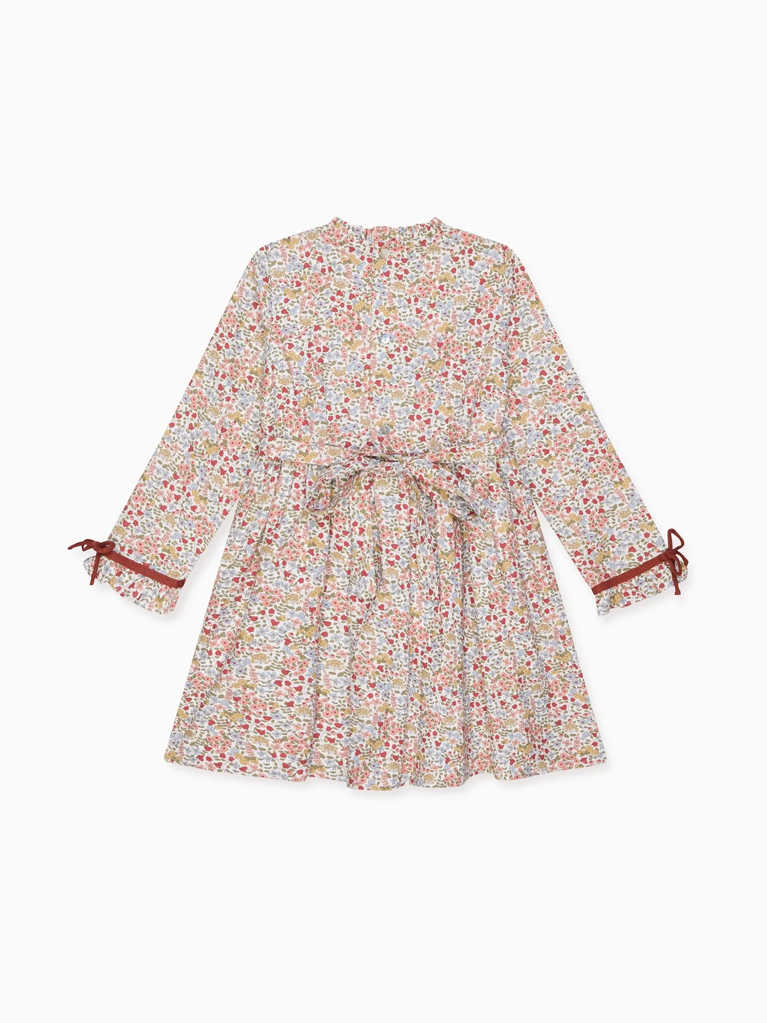 Ivory Floral Rosaura Girl Dress